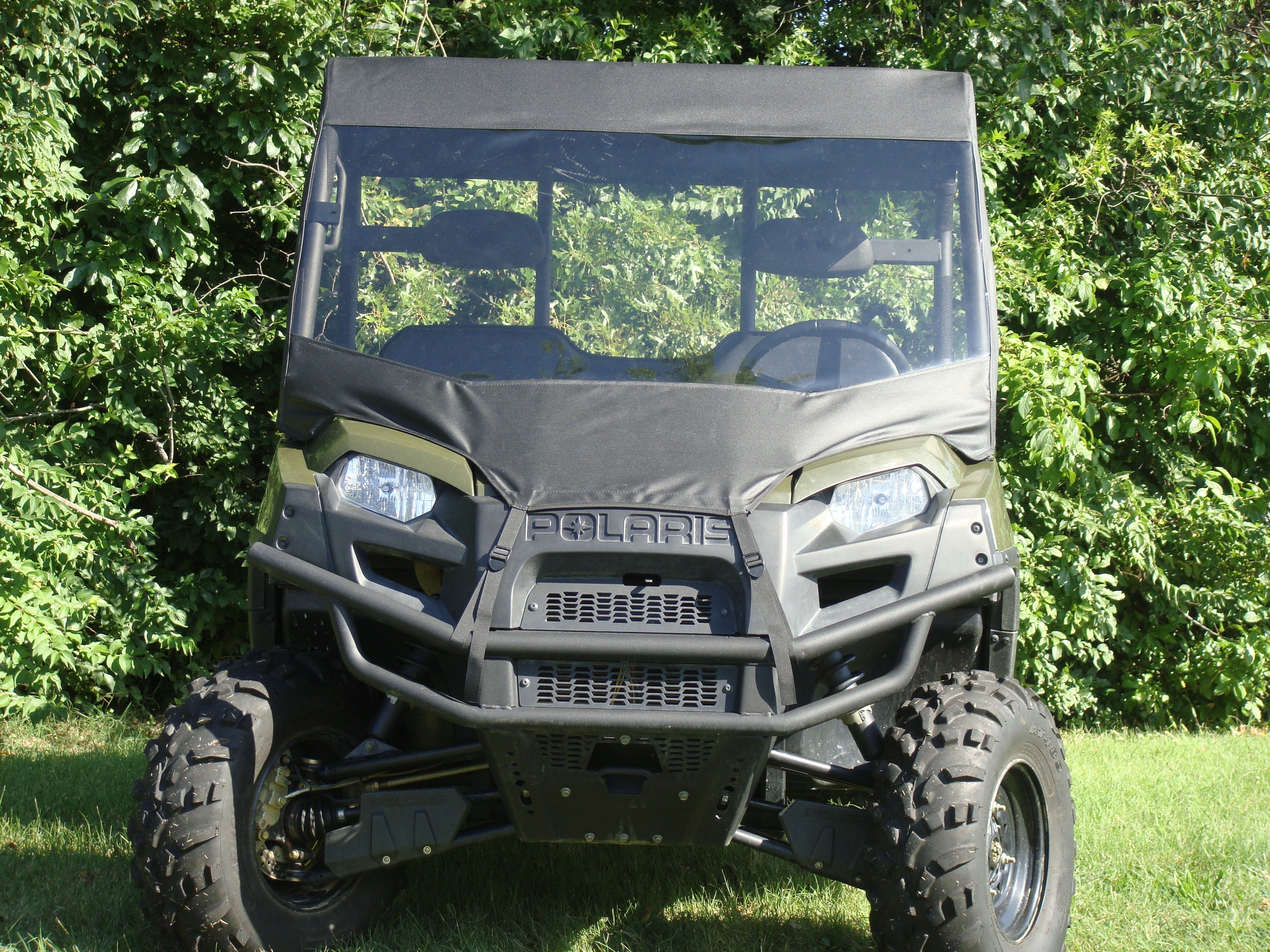 Photo of Polaris Full-Size Ranger 2-Seater 500/700/800 - Vinyl Windshield/Top Combo by 3 Star UTV - Premium Windshields for UTVs / Side by Sides