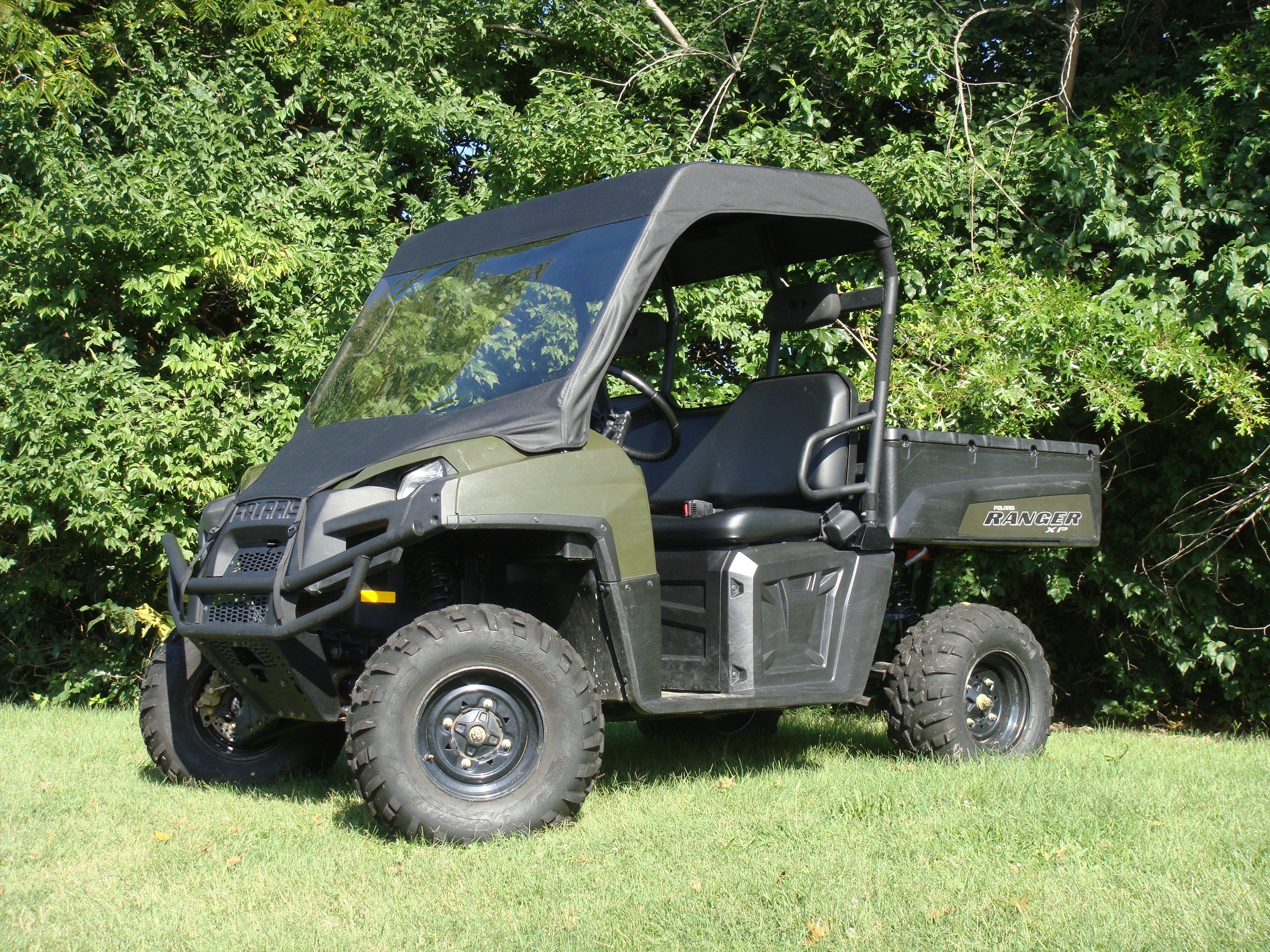 Photo of Polaris Full-Size Ranger 2-Seater 500/700/800 - Vinyl Windshield/Top Combo by 3 Star UTV - Premium Windshields for UTVs / Side by Sides