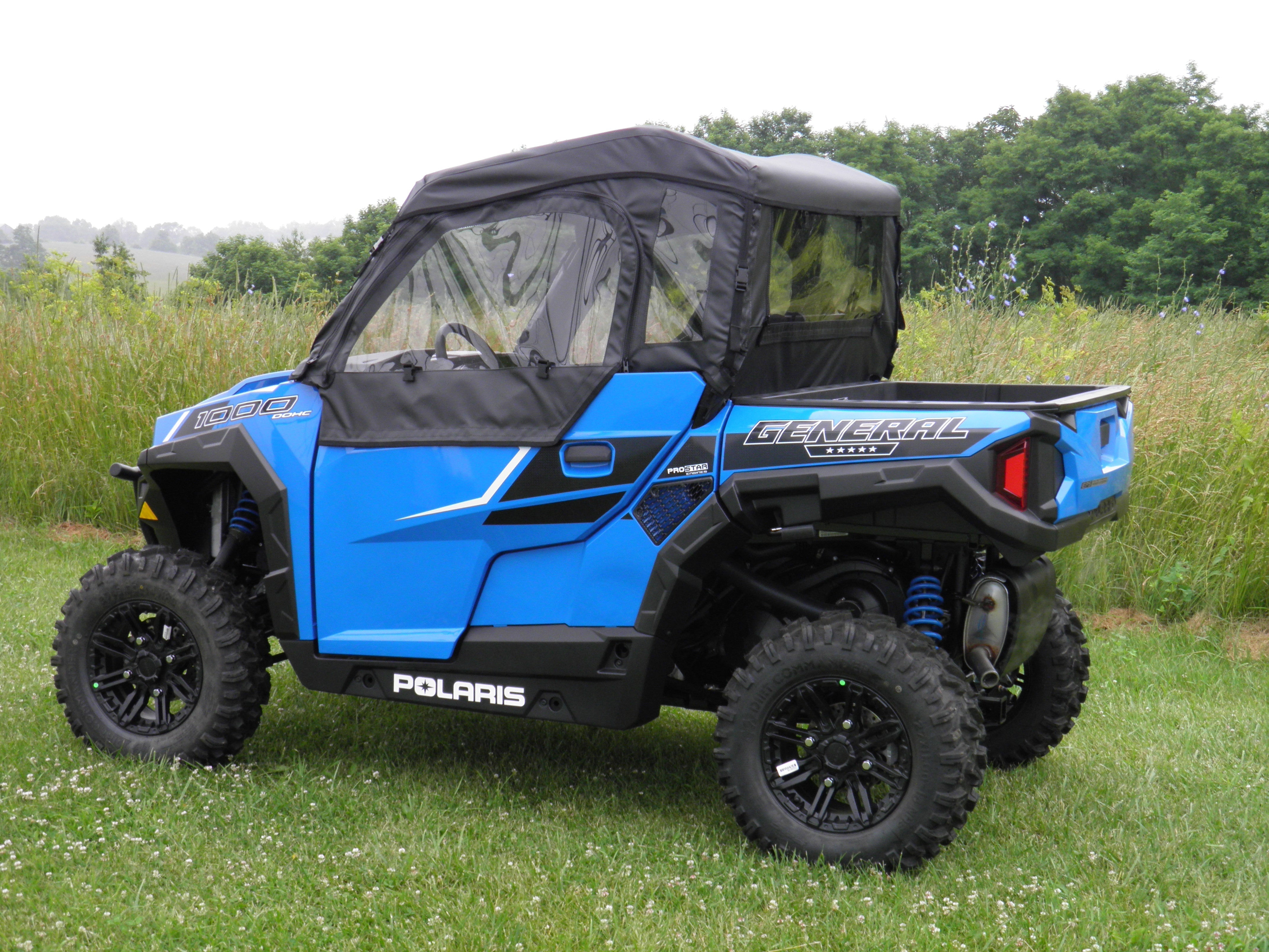 Photo of Polaris General - Full Cab Enclosure for Hard Windshield by 3 Star UTV - Premium Cab Enclosures for UTVs / Side by Sides