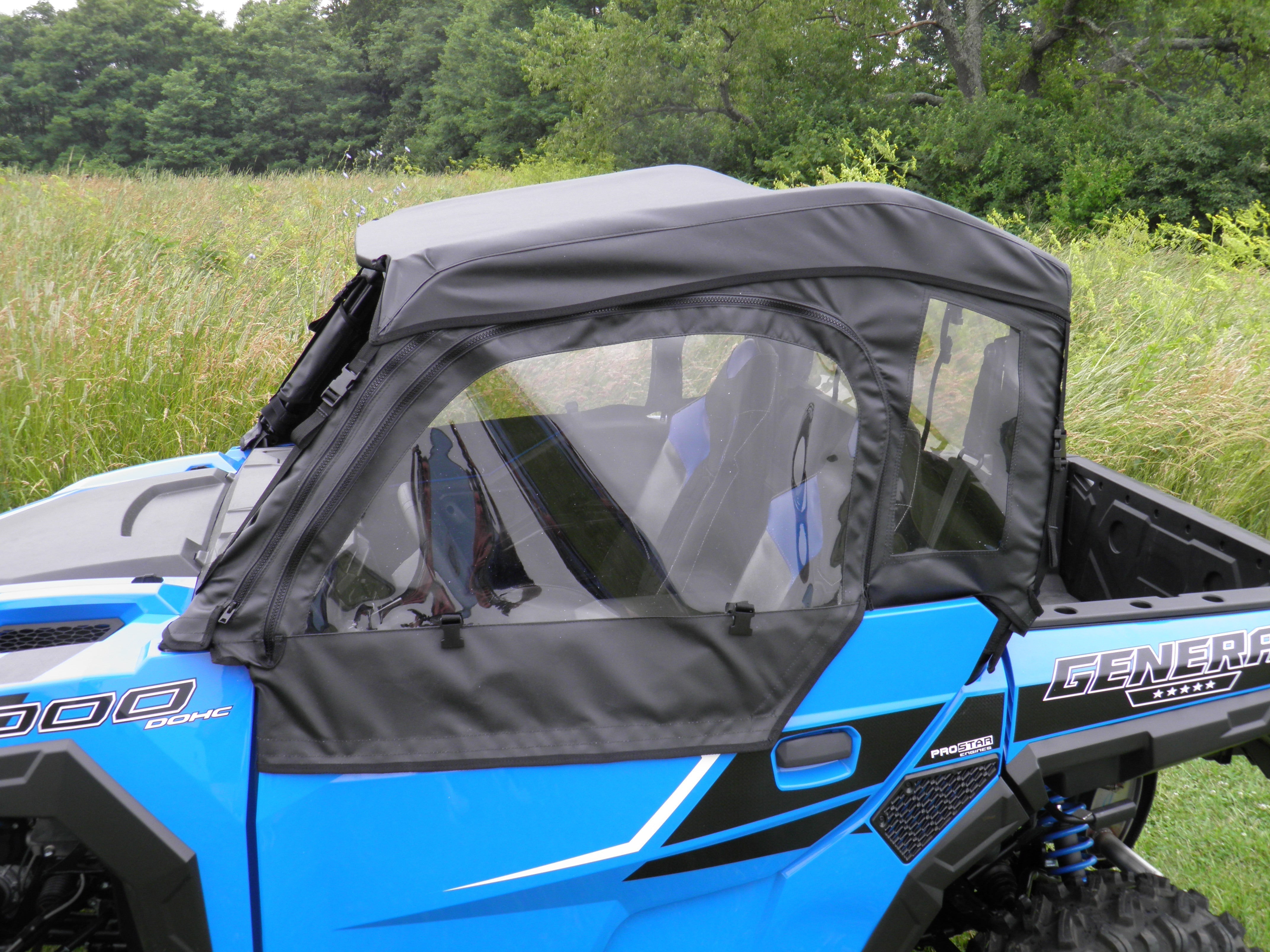 Photo of Polaris General - Full Cab Enclosure for Hard Windshield by 3 Star UTV - Premium Cab Enclosures for UTVs / Side by Sides