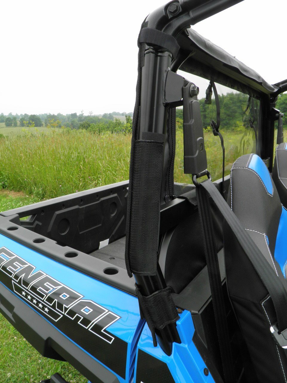 Photo of Polaris General - Soft Back Panel by 3 Star UTV - Premium Windshields for UTVs / Side by Sides