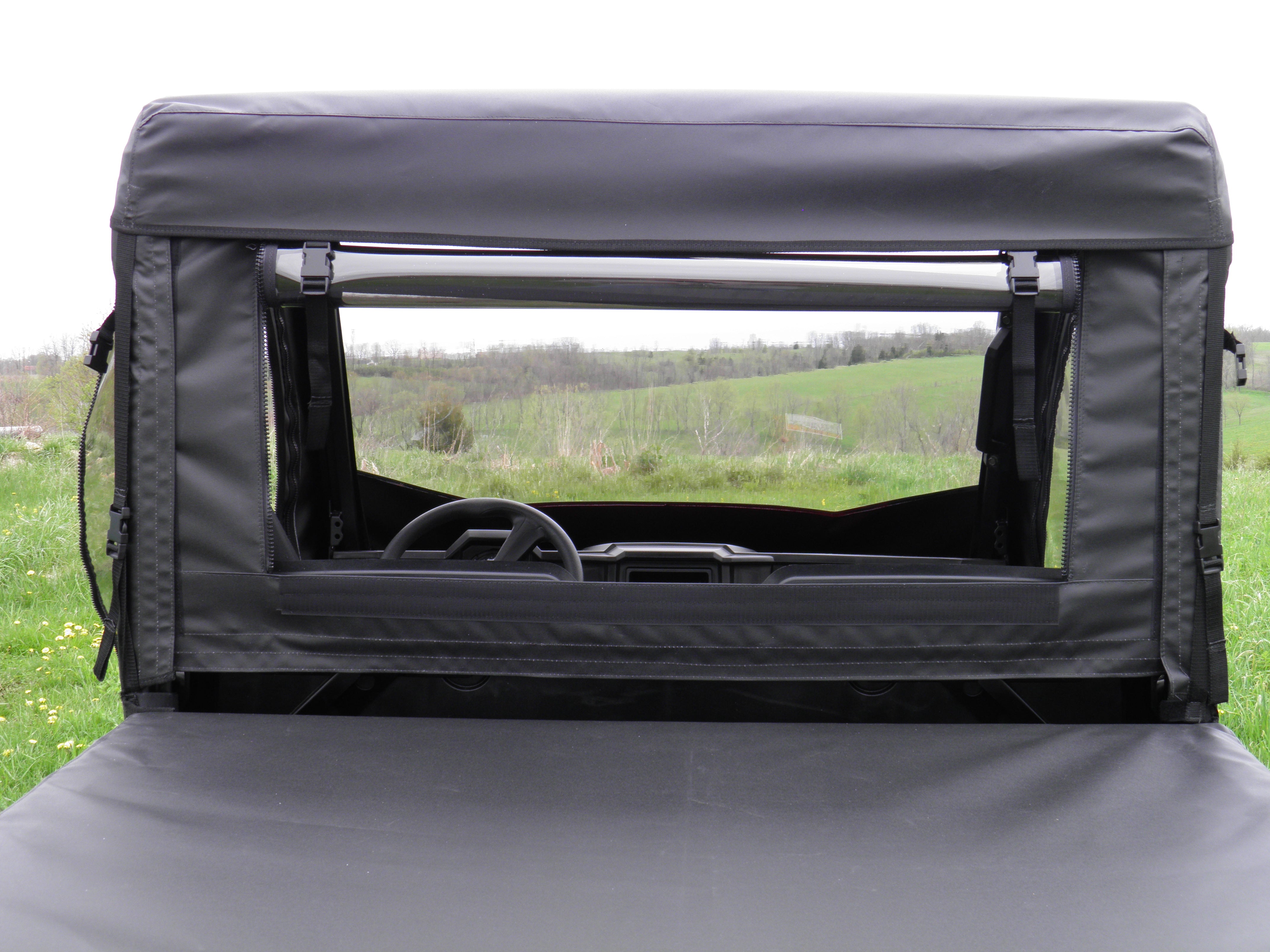 Photo of Polaris Mid-Size 570 Ranger 2-Seater - Full Cab Enclosure with Vinyl Windshield by 3 Star UTV - Premium Cab Enclosures for UTVs / Side by Sides