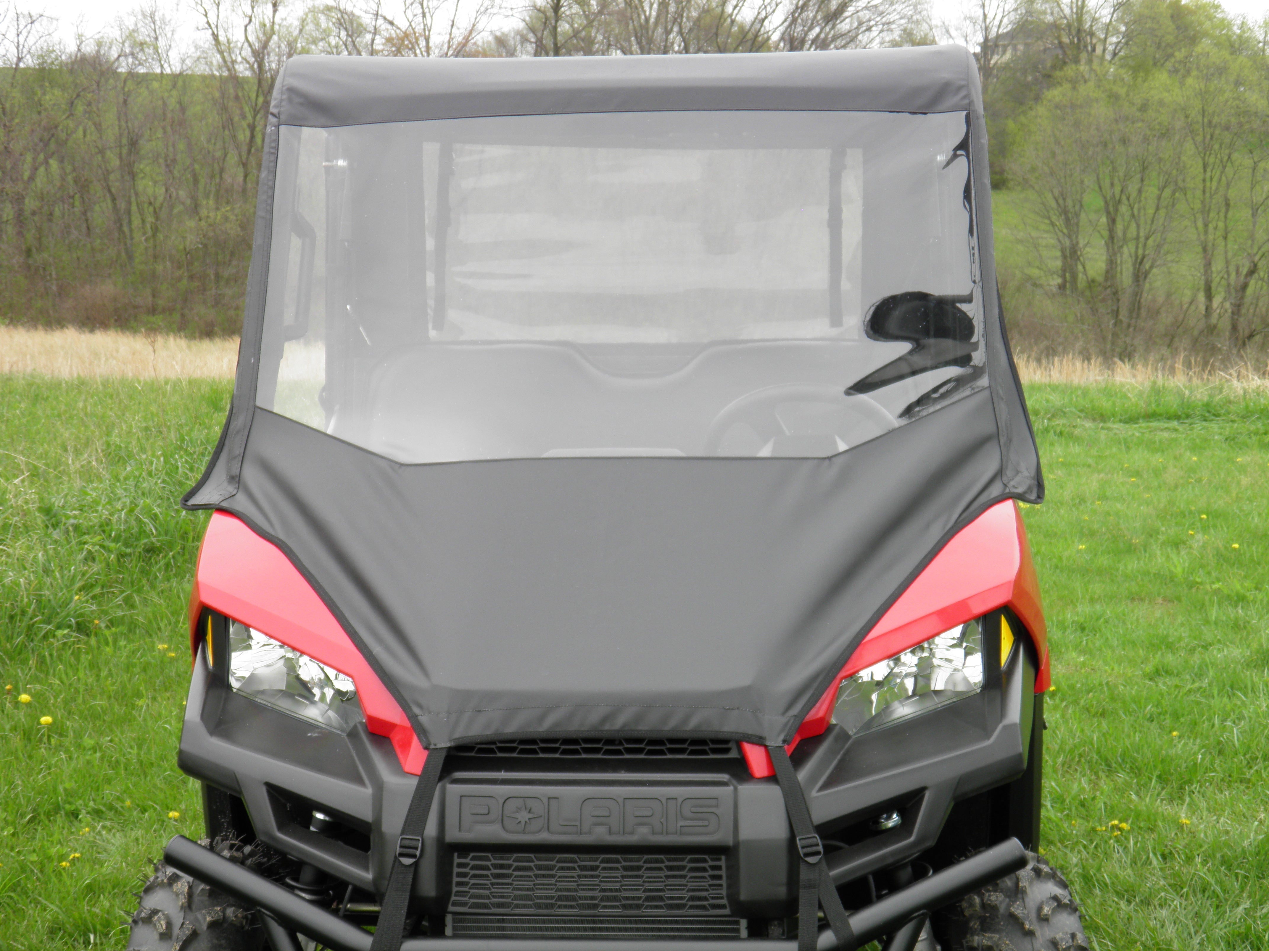 Photo of Polaris Mid-Size 570 Ranger 2-Seater - Vinyl Windshield/Top/Rear Combo by 3 Star UTV - Premium Cab Enclosures for UTVs / Side by Sides