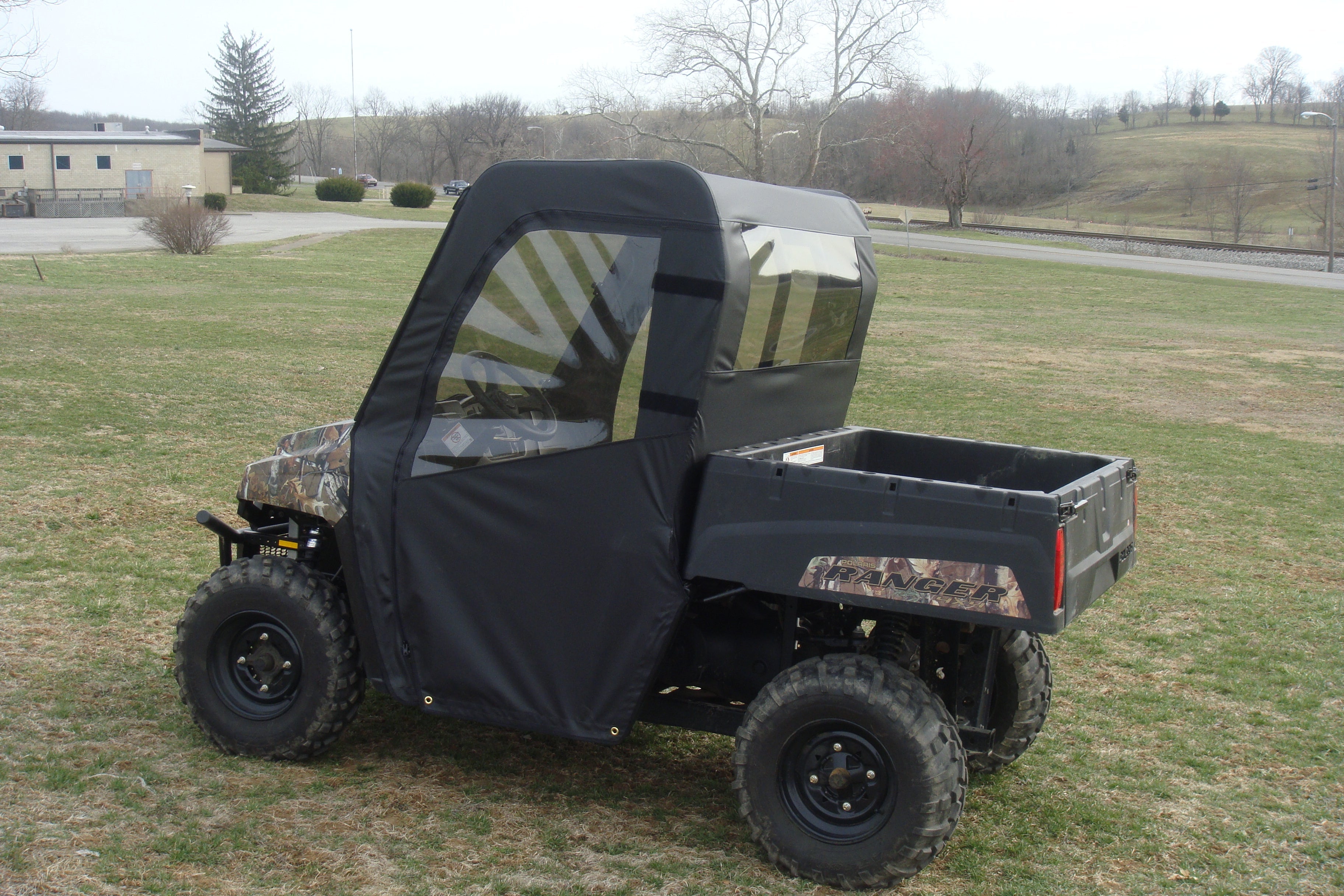 Photo of Polaris Mid-Size Ranger 2-Passenger (2009-2014) - Door/Rear Window Combo by 3 Star UTV - Premium Cab Enclosures for UTVs / Side by Sides