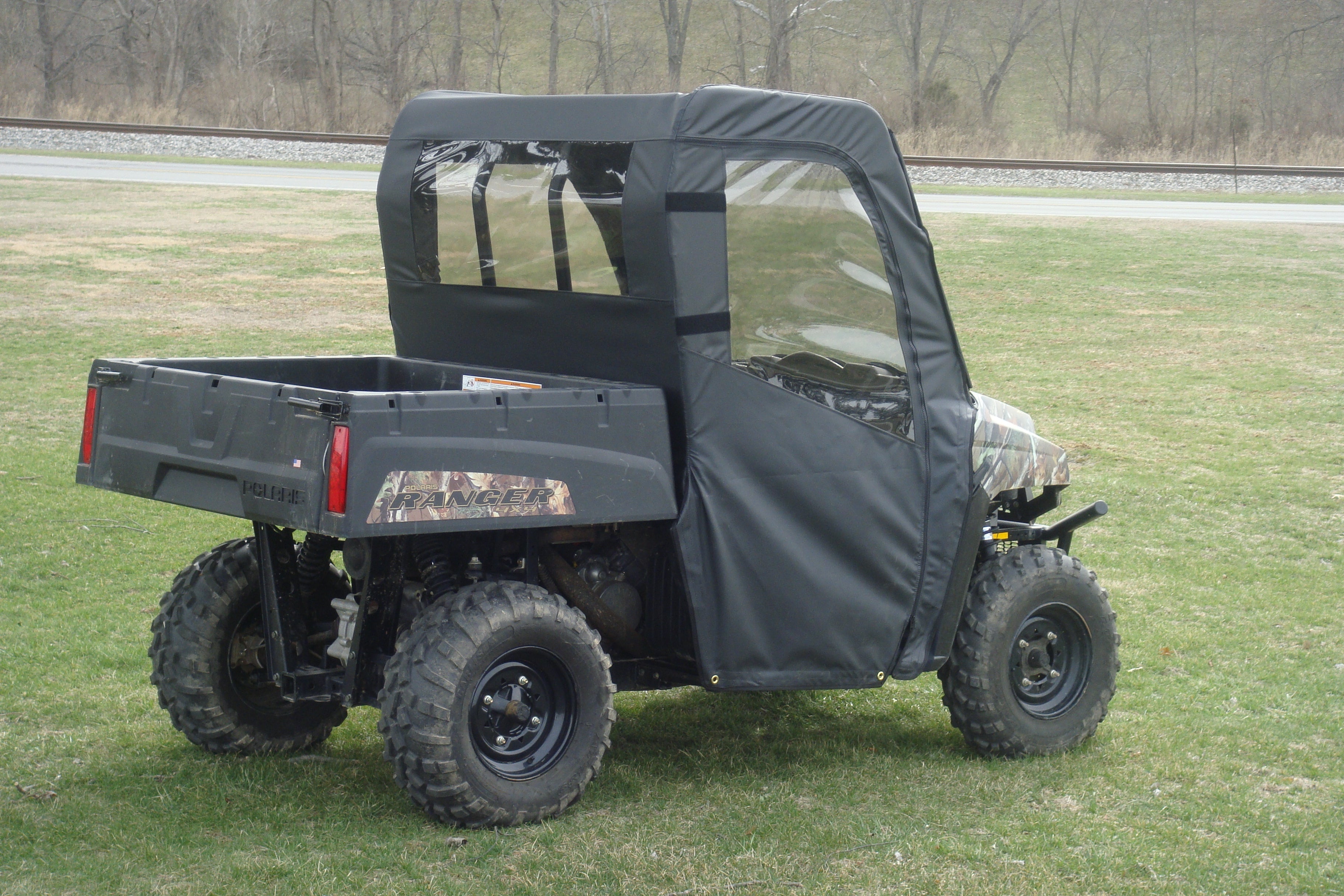 Photo of Polaris Mid-Size Ranger 2-Passenger (2009-2014) - Door/Rear Window Combo by 3 Star UTV - Premium Cab Enclosures for UTVs / Side by Sides