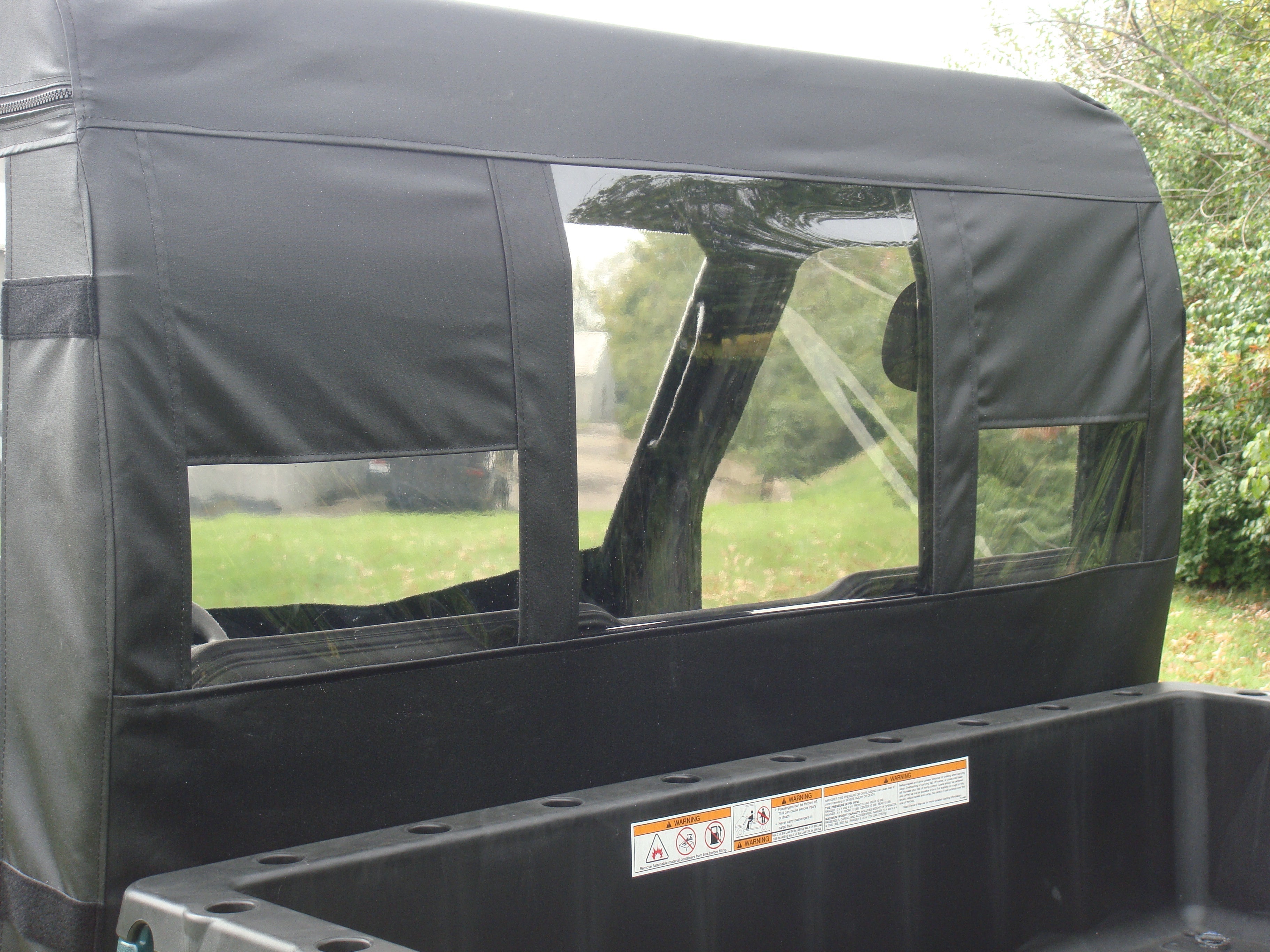 Photo of Polaris Ranger 2-Passenger 500/700 (2002-2008) - Full Cab Enclosure with Vinyl Windshield by 3 Star UTV - Premium Cab Enclosures for UTVs / Side by Sides
