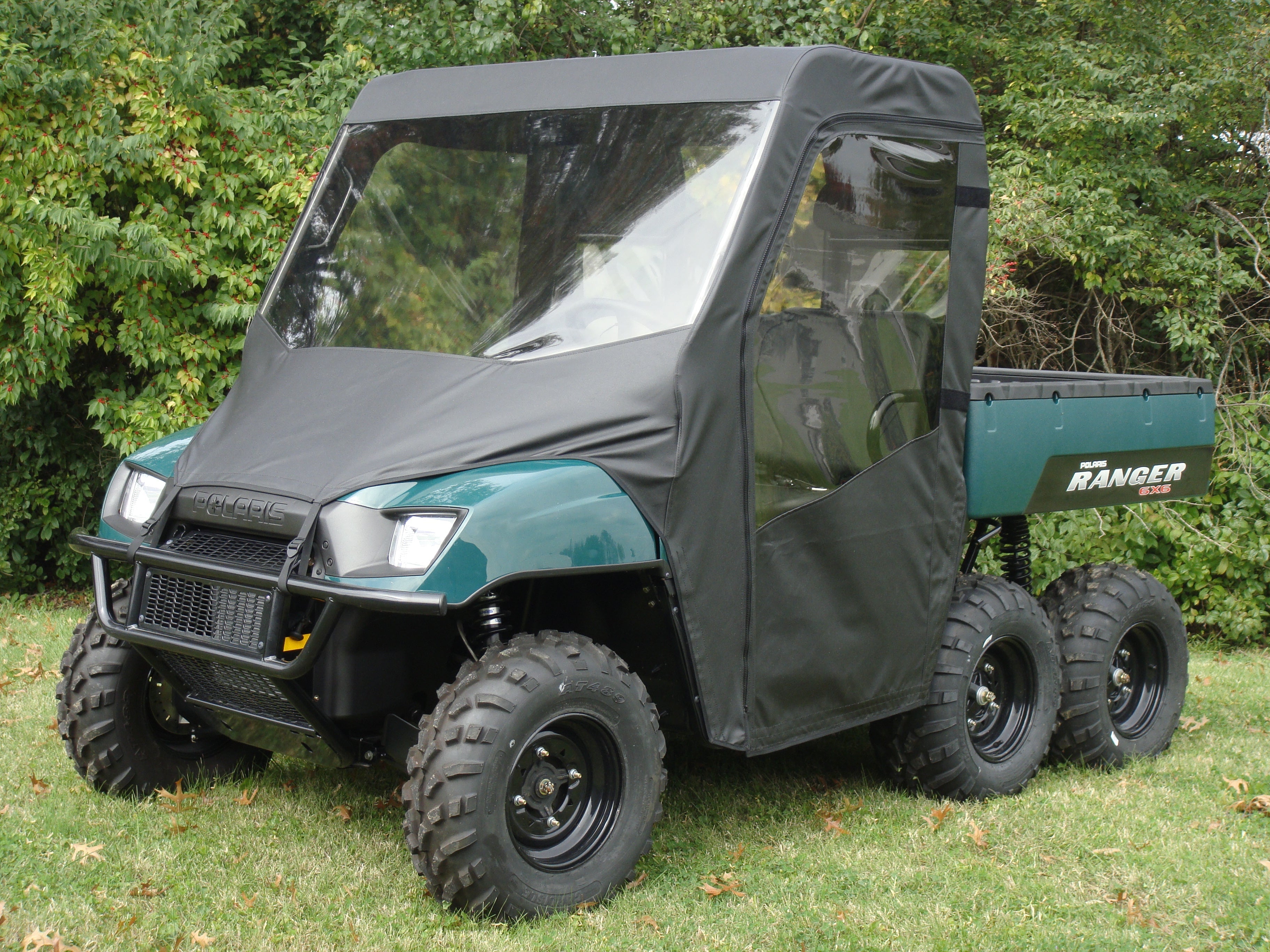Photo of Polaris Ranger 2-Passenger 500/700 (2002-2008) - Full Cab Enclosure with Vinyl Windshield by 3 Star UTV - Premium Cab Enclosures for UTVs / Side by Sides