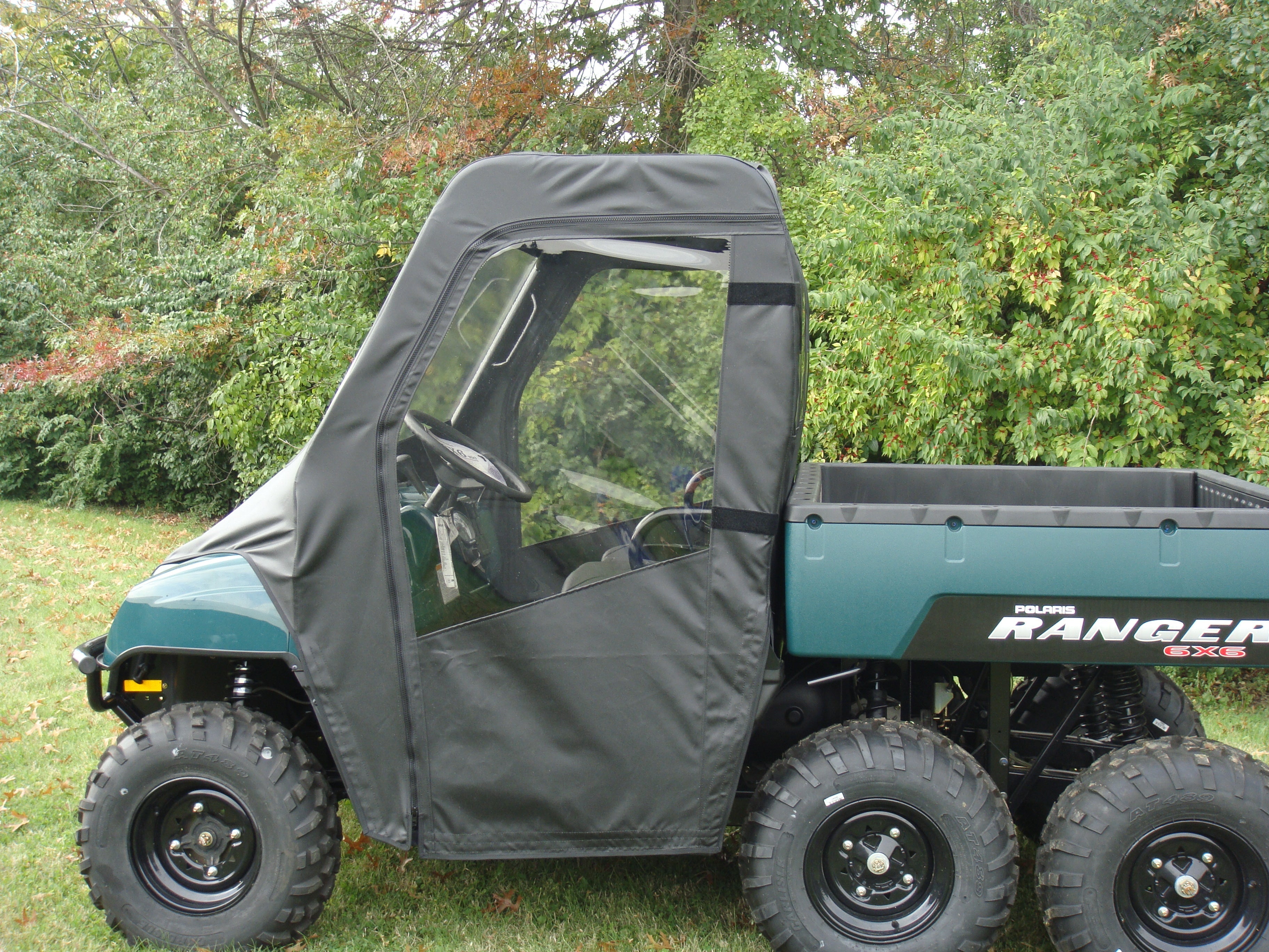 Photo of Polaris Ranger 2-Passenger 500/700 (2002-2008) - Full Cab Enclosure with Vinyl Windshield by 3 Star UTV - Premium Cab Enclosures for UTVs / Side by Sides