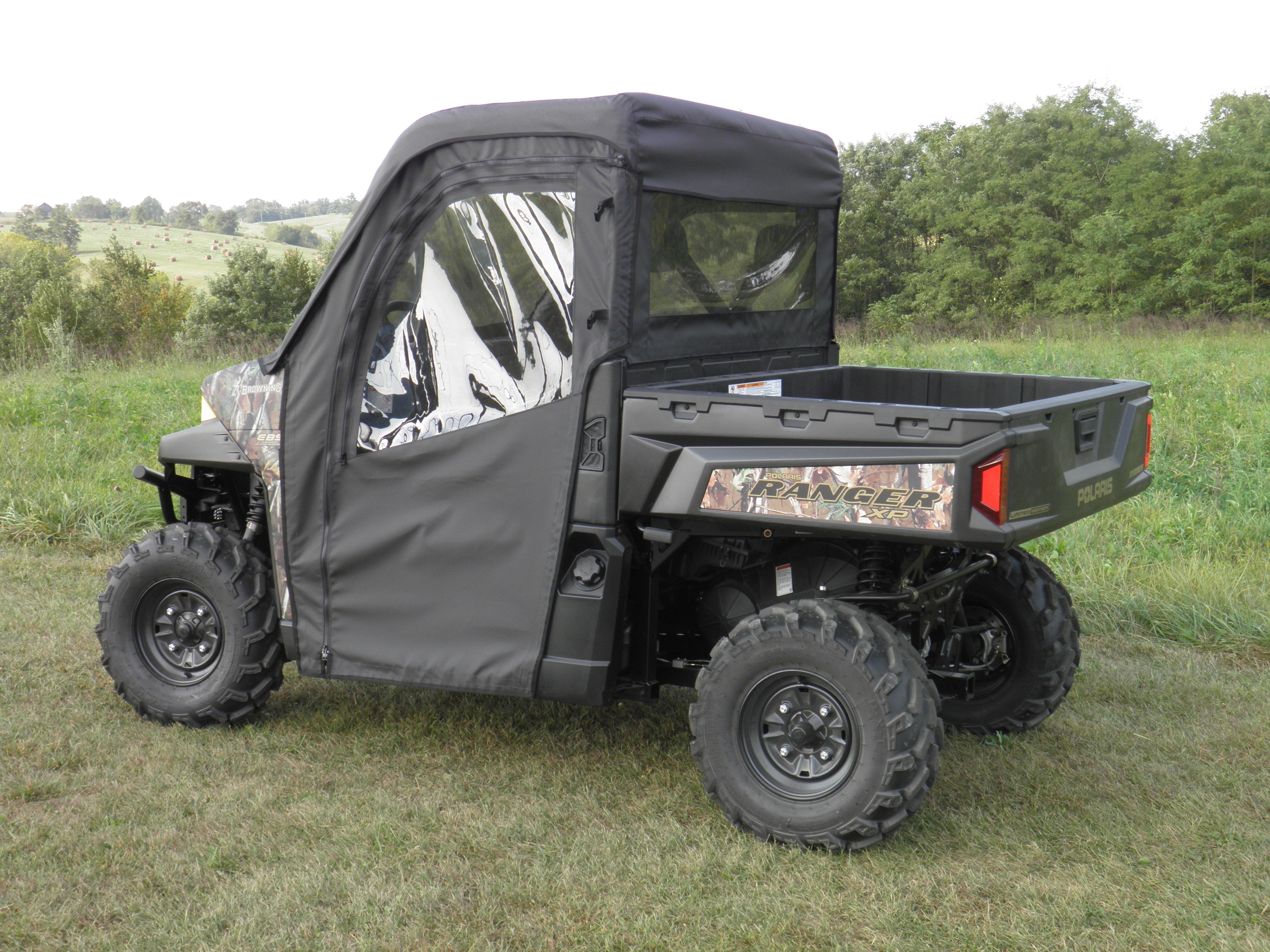 Photo of Polaris Ranger 900/1000 - Door/Rear Window Combo by 3 Star UTV - Premium Cab Enclosures for UTVs / Side by Sides