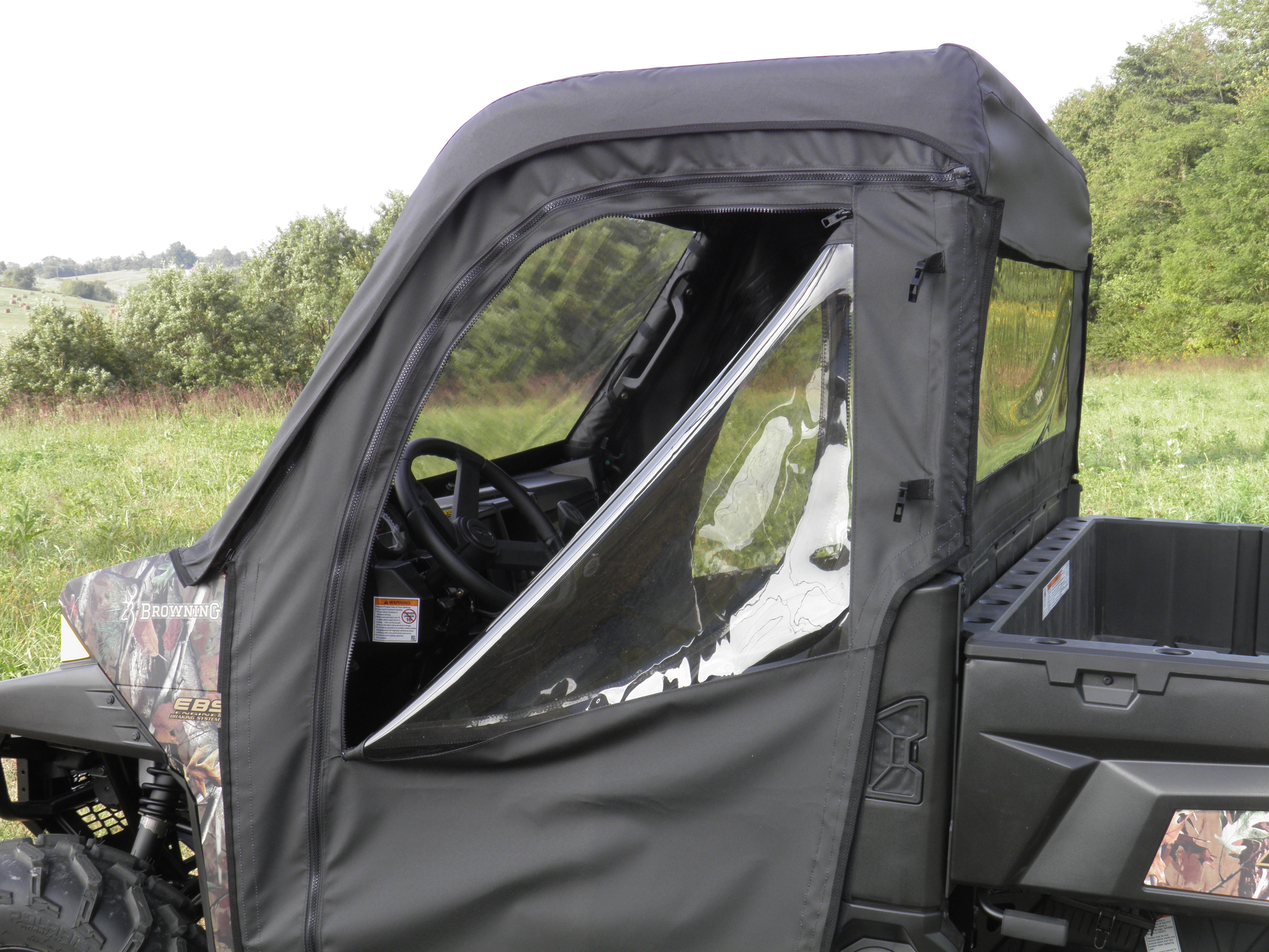 Photo of Polaris Ranger 900/1000 - Door/Rear Window Combo by 3 Star UTV - Premium Cab Enclosures for UTVs / Side by Sides
