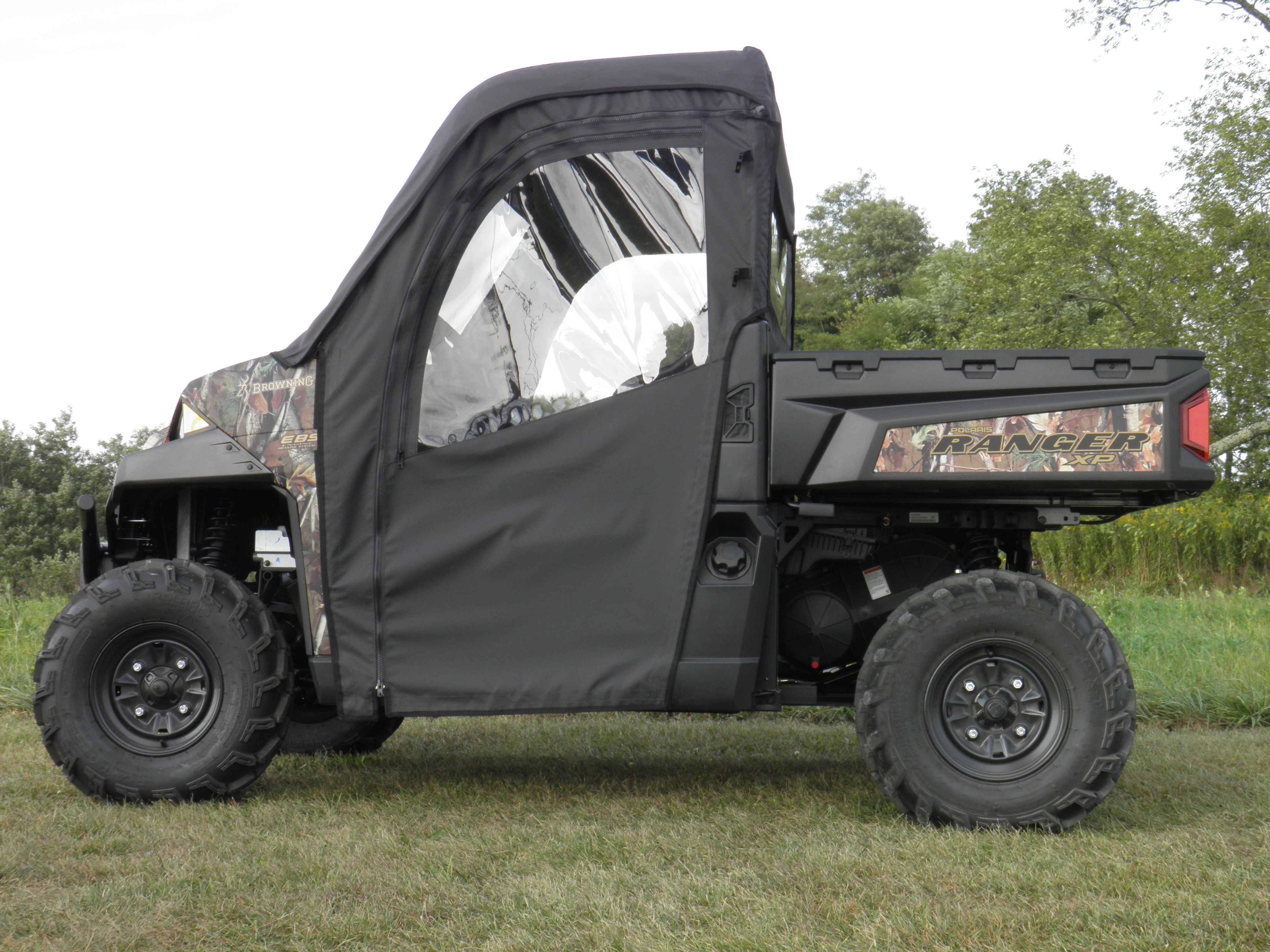Photo of Polaris Ranger 900/1000 - Full Cab Enclosure for Hard Windshield by 3 Star UTV - Premium Cab Enclosures for UTVs / Side by Sides