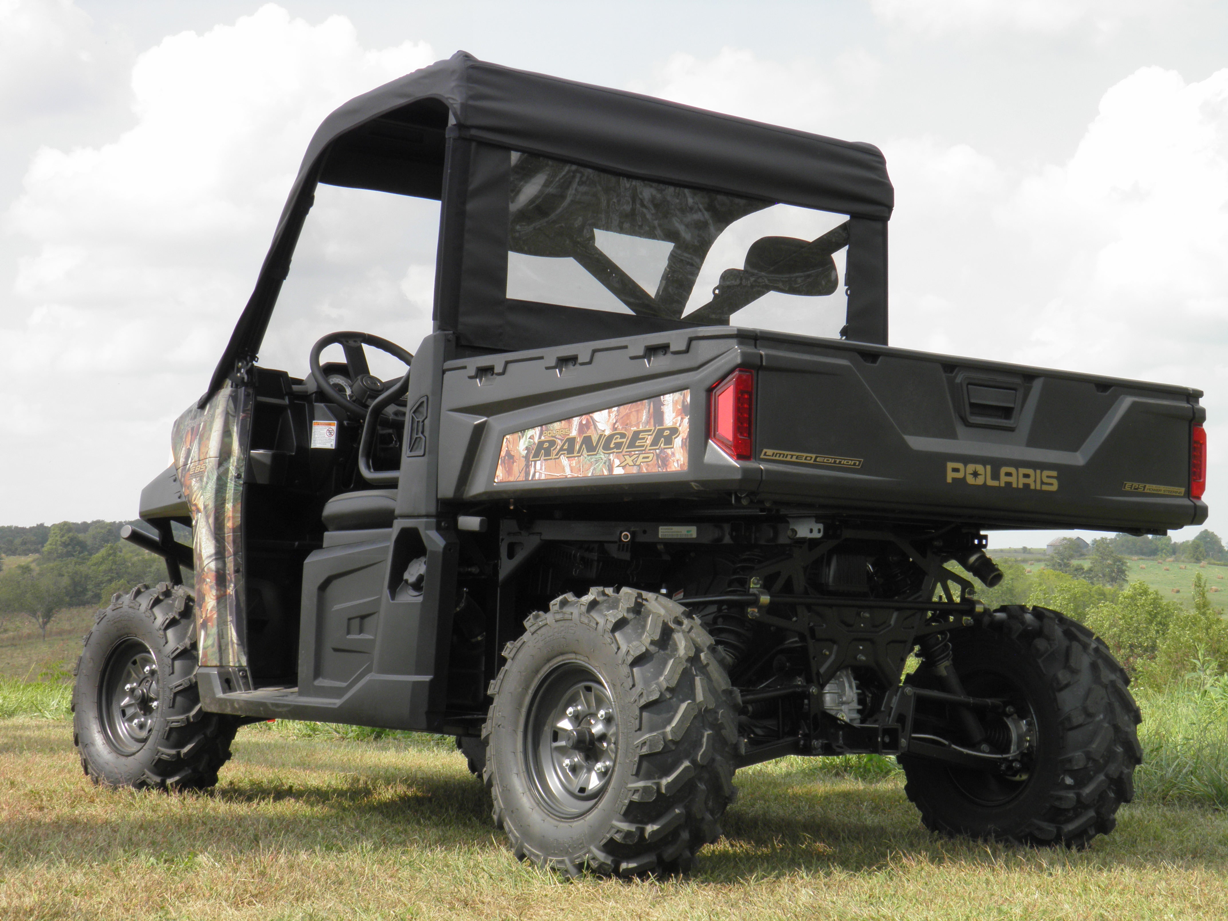 Photo of Polaris Ranger 900/1000 - Vinyl Windshield/Top/Rear Combo by 3 Star UTV - Premium Cab Enclosures for UTVs / Side by Sides