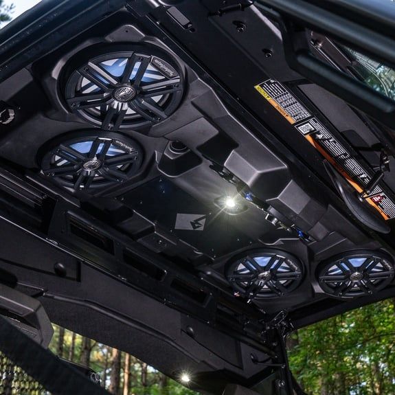 Photo of Polaris Ranger (2018+) Audio Roof by Rockford Fosgate - Premium Audio for UTVs / Side by Sides