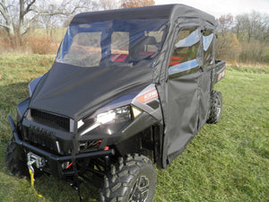 Polaris Ranger Crew 1000 - Full Cab Enclosure w/Vinyl Windshield