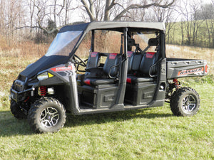 Polaris Ranger Crew 570 Mid Size - 4 Passenger - Vinyl Windshield/Top/Rear Combo