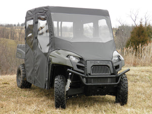 Polaris Ranger Crew 570 Mid Size - 4 Passenger - Full Cab Enclosure with Vinyl Windshield