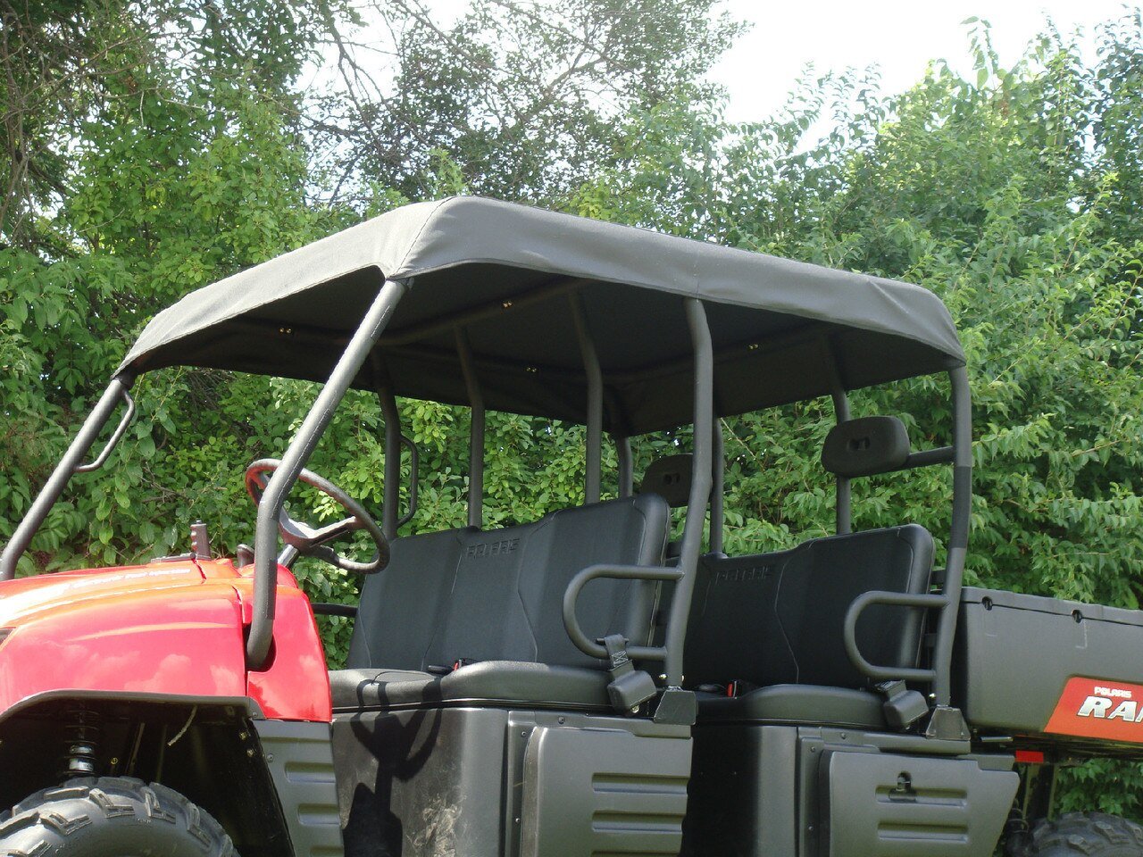 Photo of Polaris Ranger Crew 700 (2008-2009) - Soft Top by 3 Star UTV - Premium Windshields for UTVs / Side by Sides
