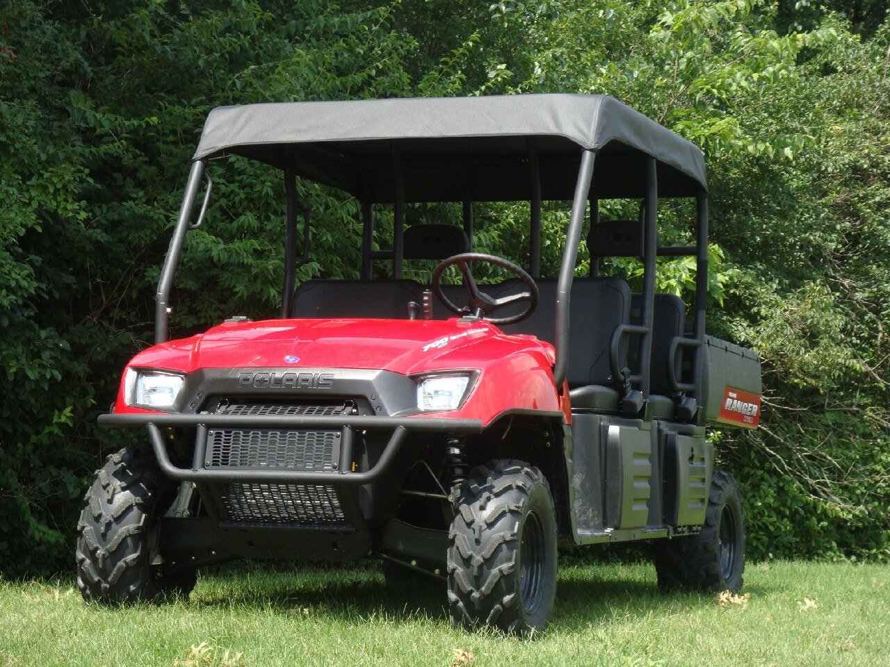 Photo of Polaris Ranger Crew 700 (2008-2009) - Soft Top by 3 Star UTV - Premium Windshields for UTVs / Side by Sides