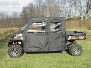 Polaris Ranger Crew 900 - Full Cab Enclosure with Vinyl Windshield