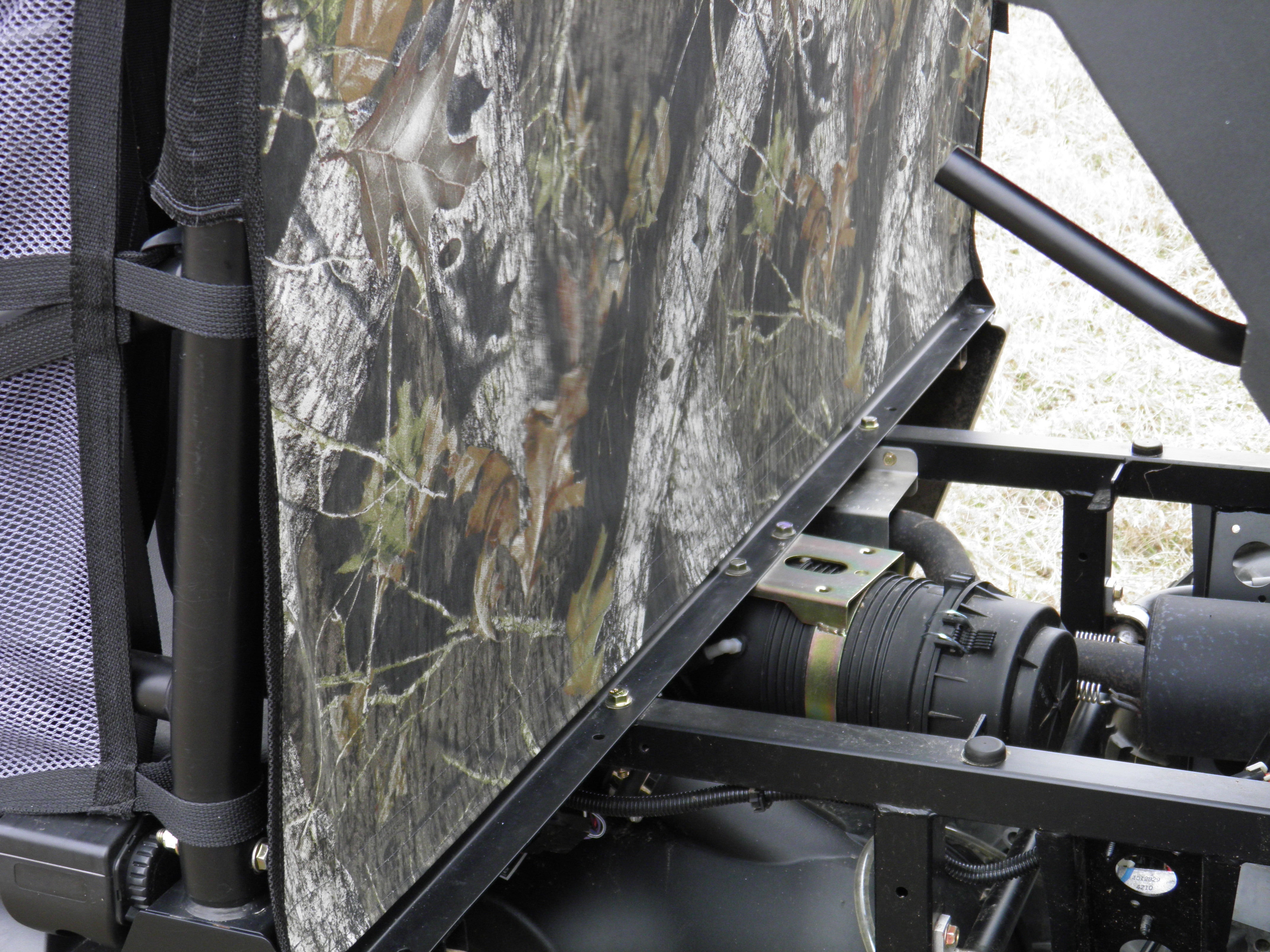 Photo of Polaris Ranger Full-Size Crew 570 - 6 Passenger - Vinyl Windshield/Top/Rear Combo by 3 Star UTV - Premium Windshields for UTVs / Side by Sides