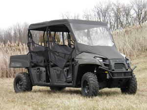 Polaris Ranger Mid-Size Crew - Vinyl Windshield/Top Combo