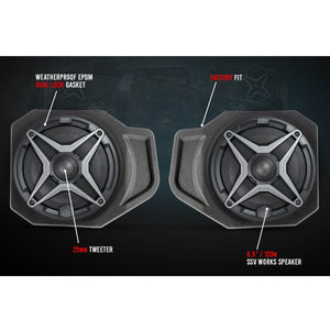 Polaris Ranger XP 1000 3-Speaker Audio System