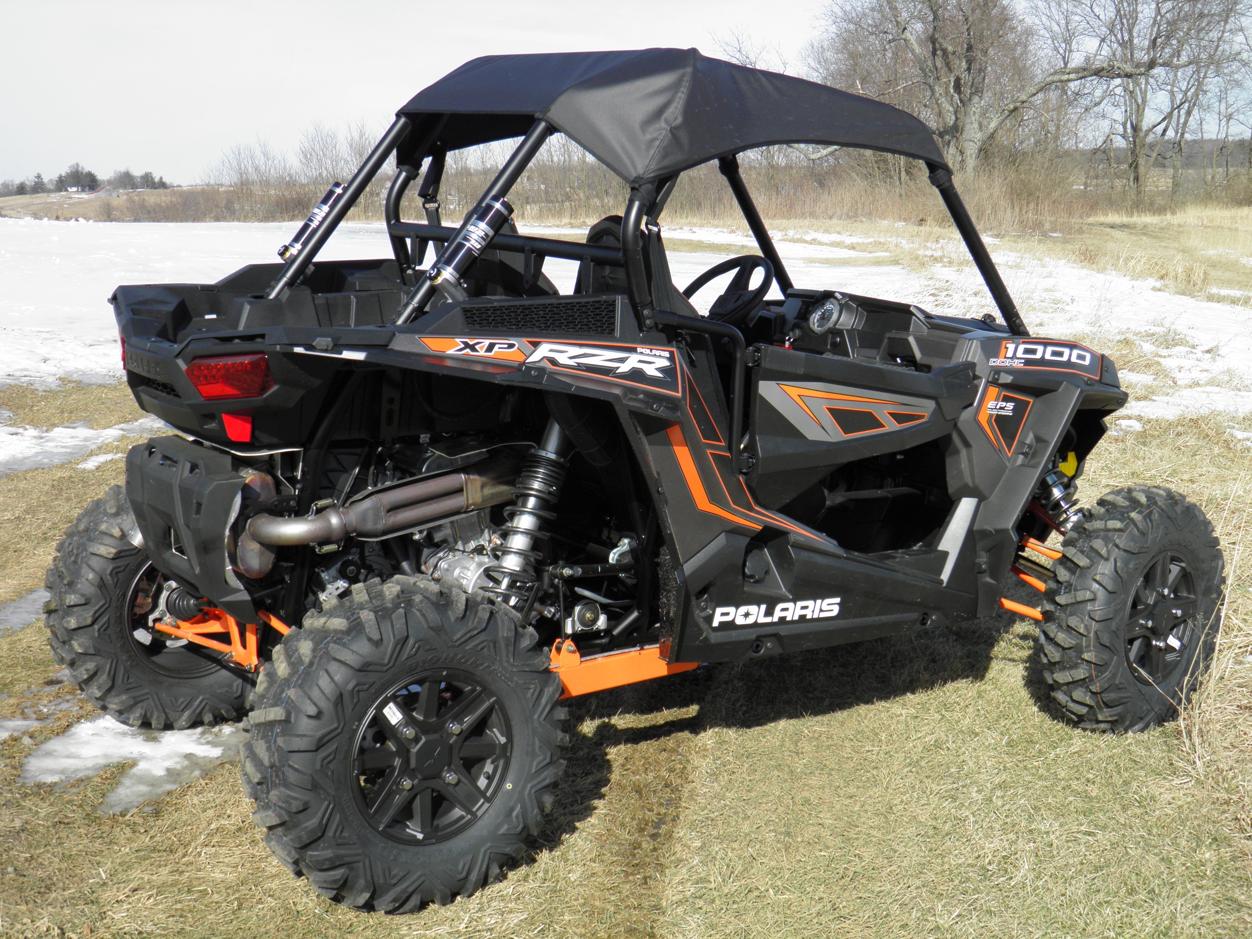 Photo of Polaris RZR 1000 - Soft Top by 3 Star UTV - Premium Windshields for UTVs / Side by Sides