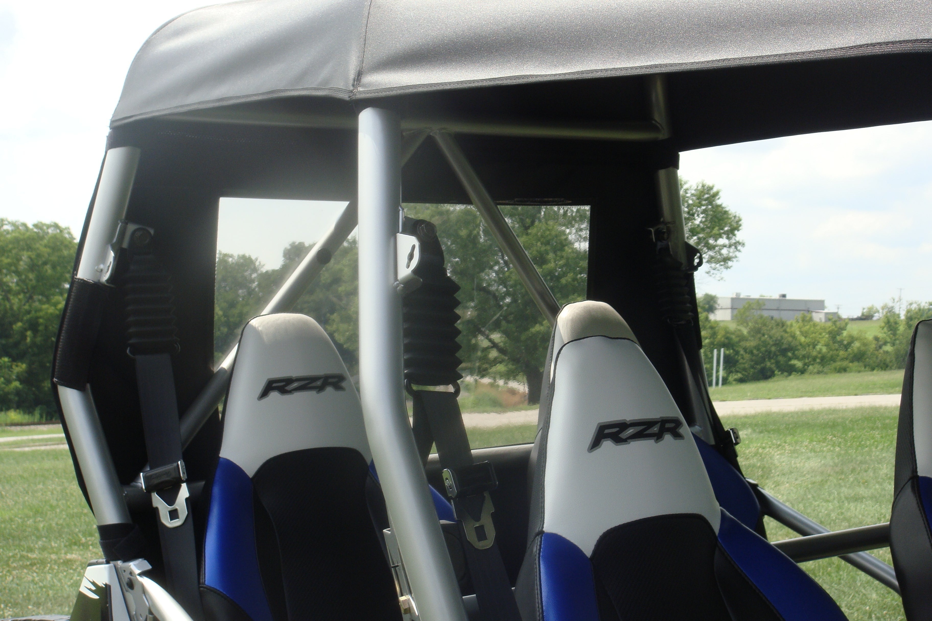 Photo of Polaris RZR 4-Seater - Soft Back Panel by 3 Star UTV - Premium Windshields for UTVs / Side by Sides