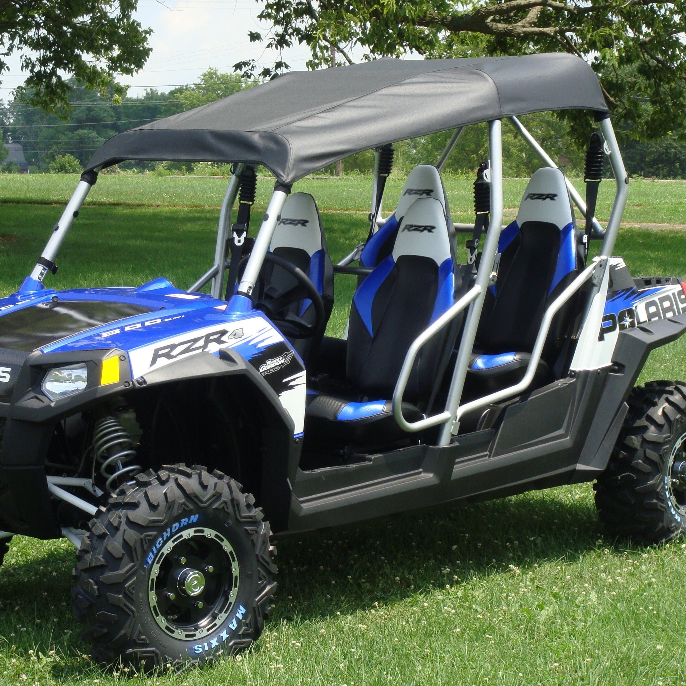 Photo of Polaris RZR 4-Seater - Soft Top by 3 Star UTV - Premium Windshields for UTVs / Side by Sides