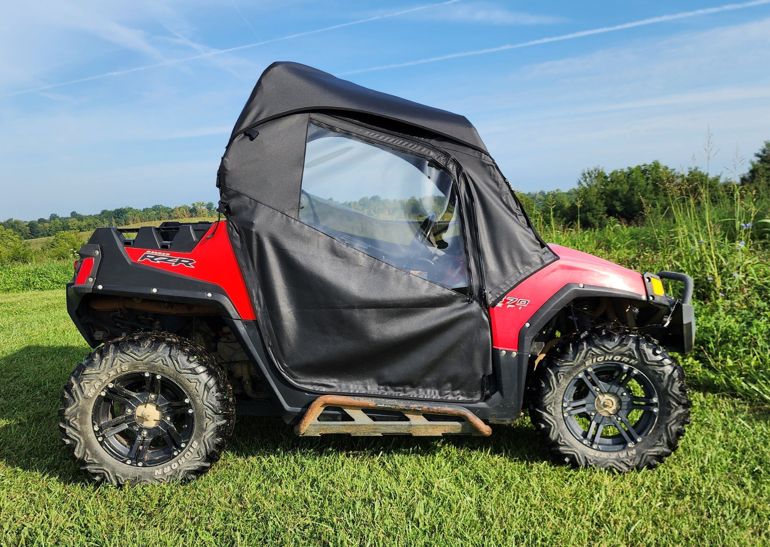 Photo of Polaris RZR 570/800/900 - Full Cab Enclosure for Hard Windshield by 3 Star UTV - Premium Cab Enclosures for UTVs / Side by Sides