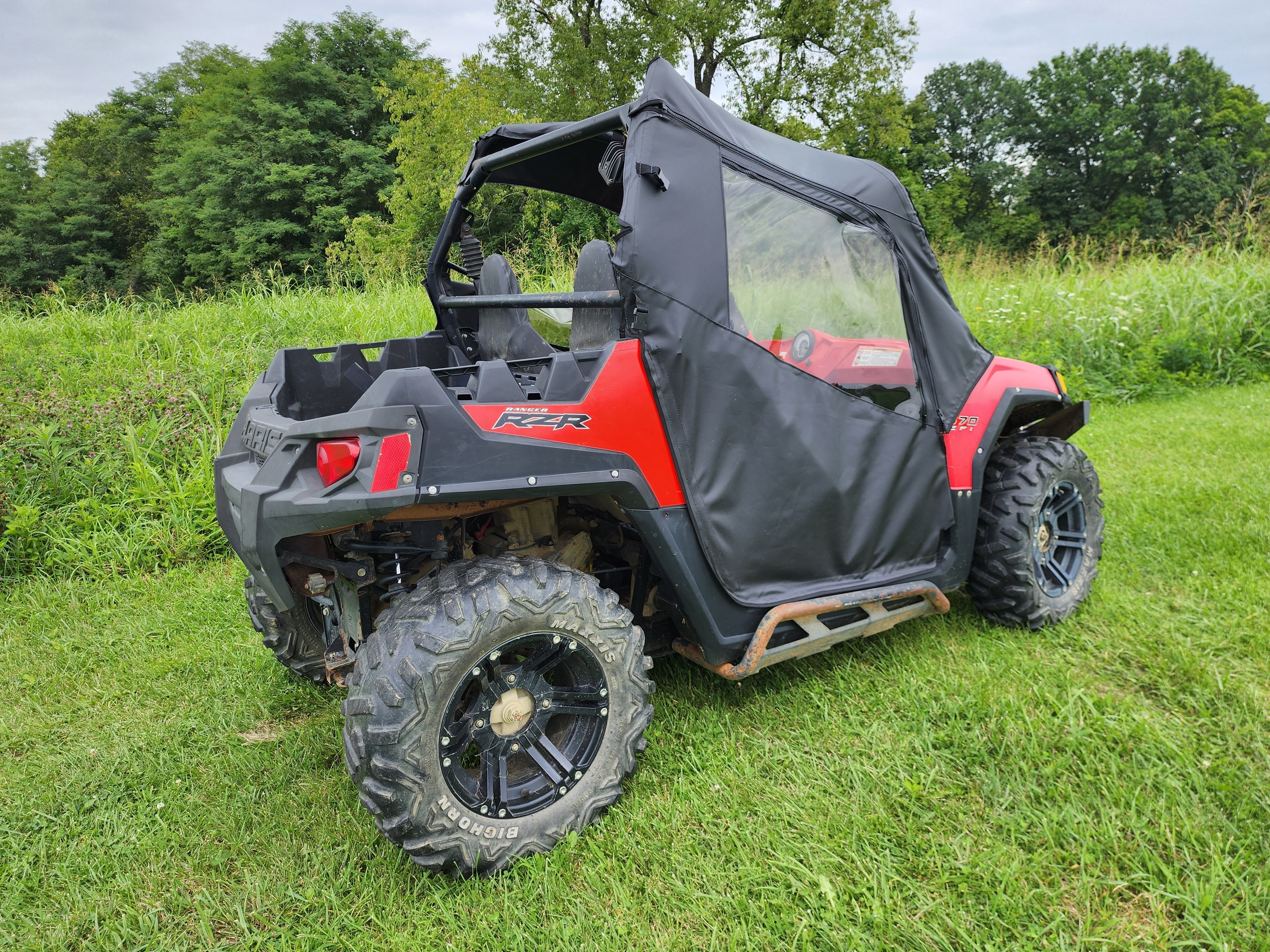 Photo of Polaris RZR 570/800/900 - Soft Doors by 3 Star UTV - Premium Windshields for UTVs / Side by Sides