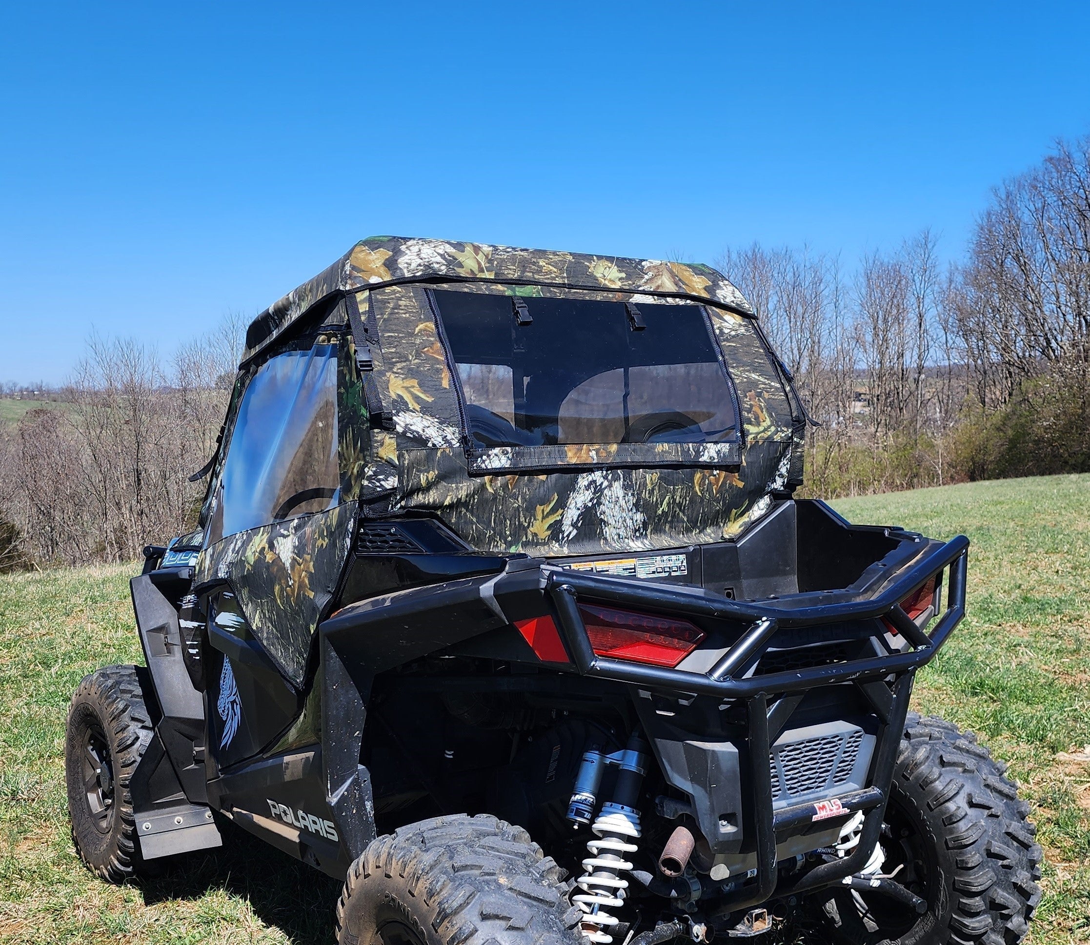Photo of Polaris RZR 900 - Full Cab Enclosure for Hard Windshield by 3 Star UTV - Premium Cab Enclosures for UTVs / Side by Sides
