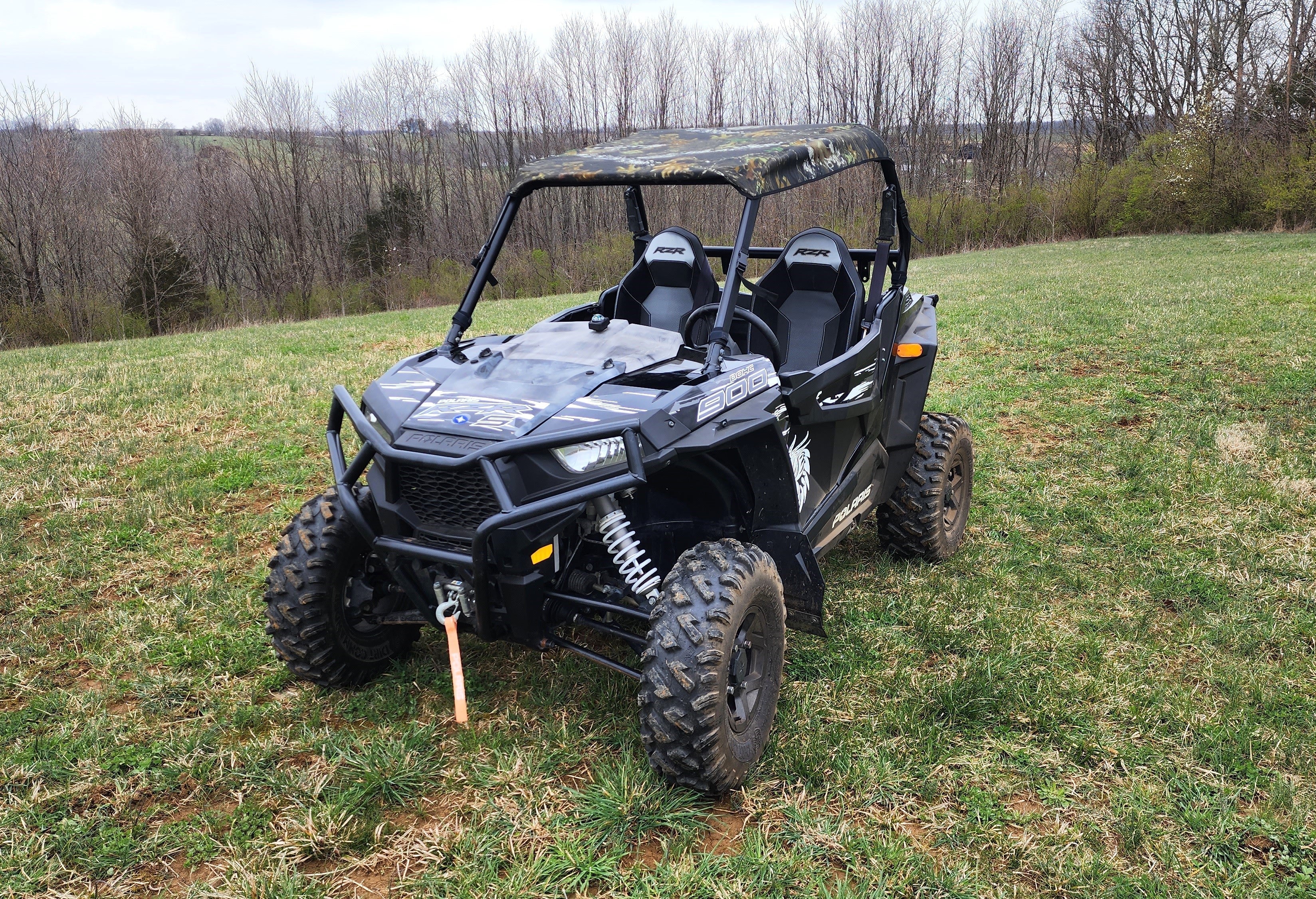 Photo of Polaris RZR 900 - Soft Top by 3 Star UTV - Premium Windshields for UTVs / Side by Sides