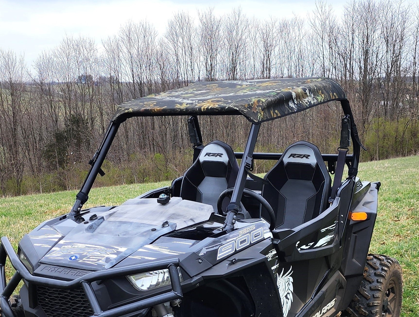 Photo of Polaris RZR 900 - Soft Top by 3 Star UTV - Premium Windshields for UTVs / Side by Sides
