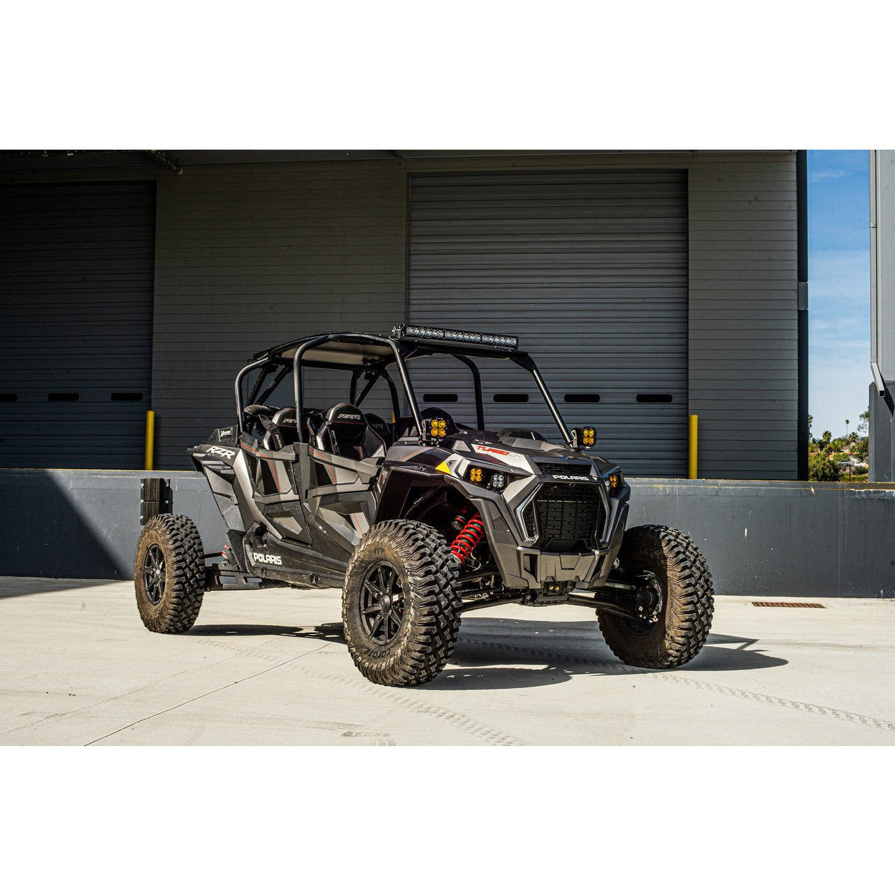 Photo of Polaris RZR OnX6+ Roof Mount Light Bar Kit by Baja Designs - Premium Light Bars for UTVs / Side by Sides