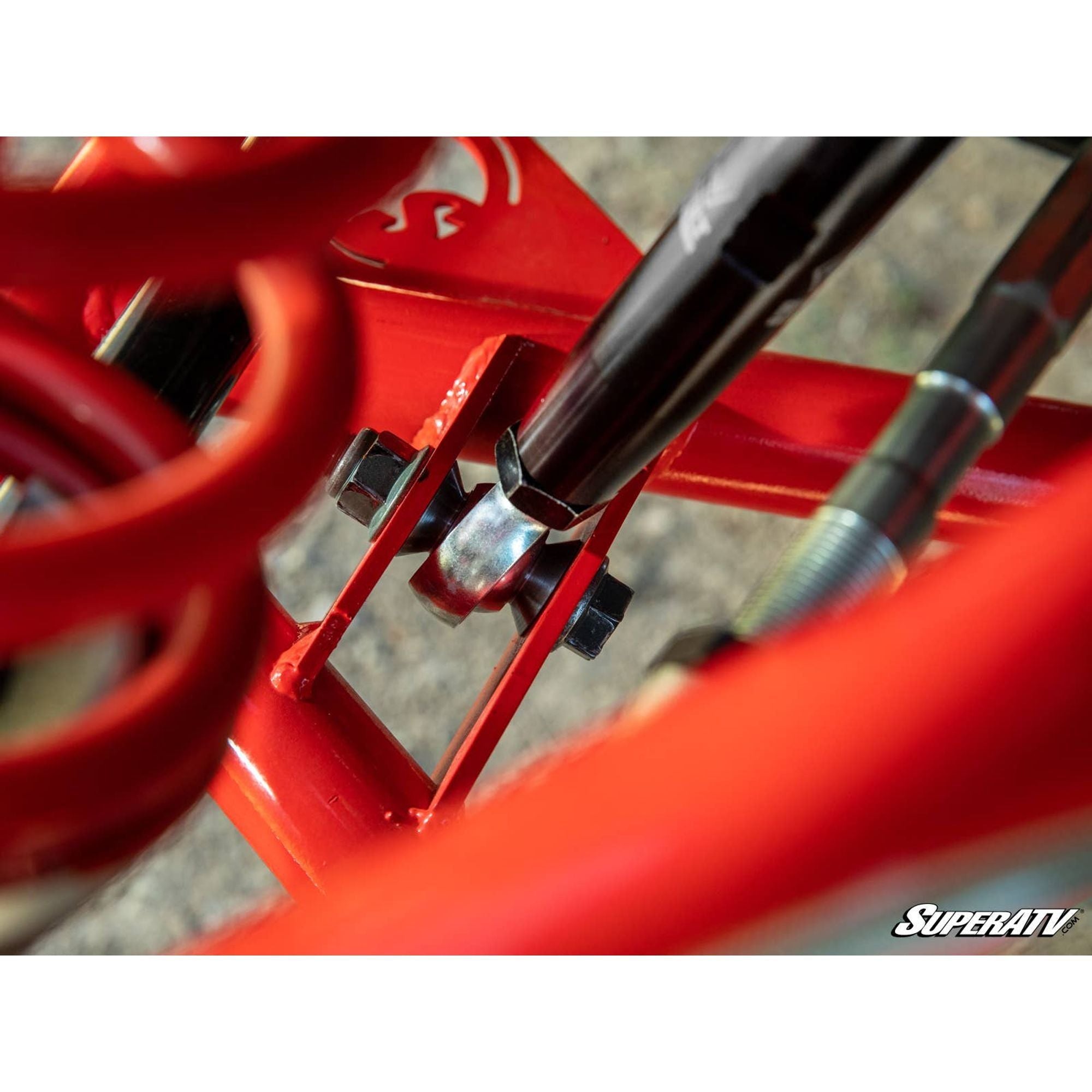 Photo of Polaris RZR Turbo R Turret Front Sway Bar End Links by Assault Industries - Premium Sway Bars & Links for UTVs / Side by Sides