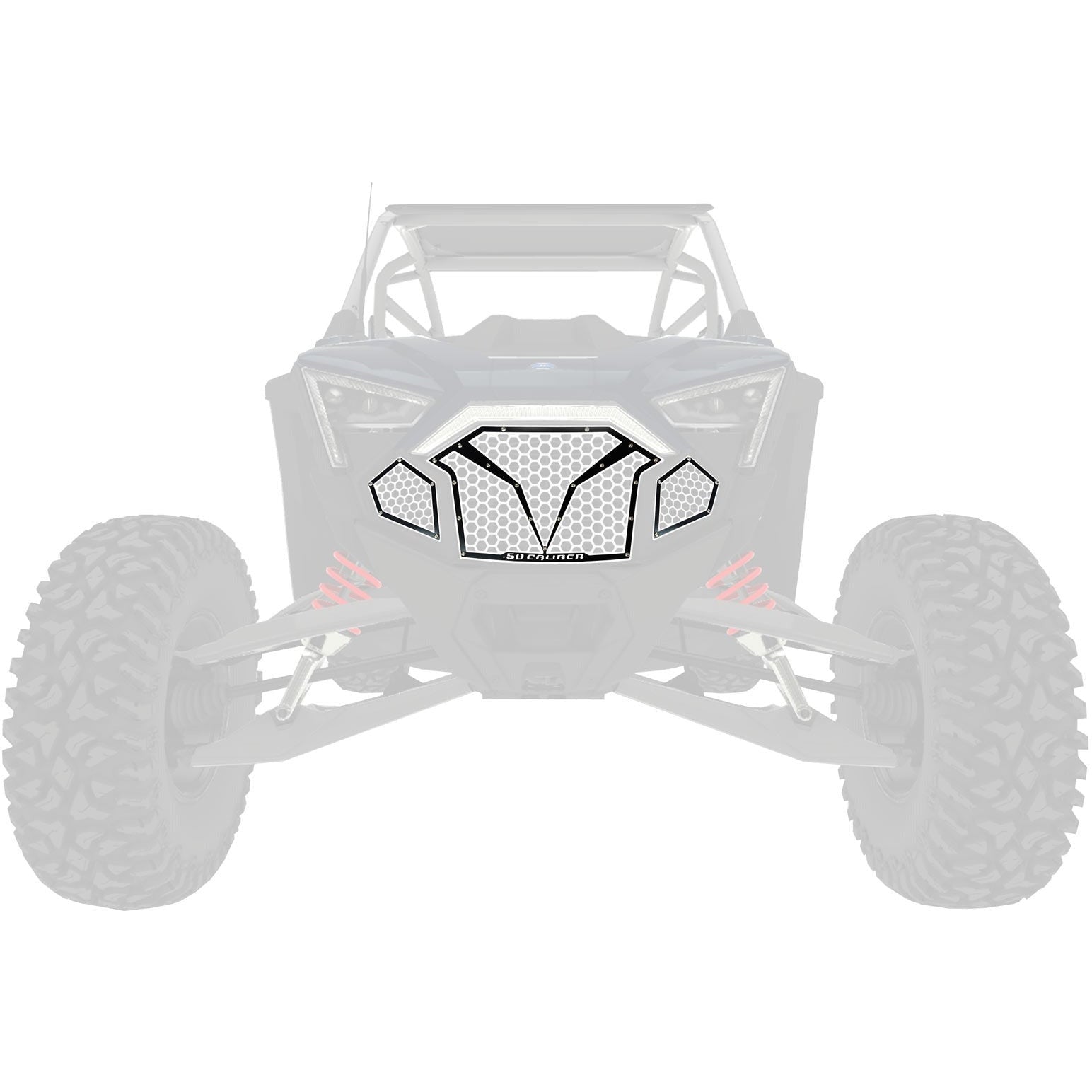 Photo of Polaris RZR Pro R / Turbo R 3-Piece Front Grille Kit by 50 Caliber Racing - Premium Grilles for UTVs / Side by Sides
