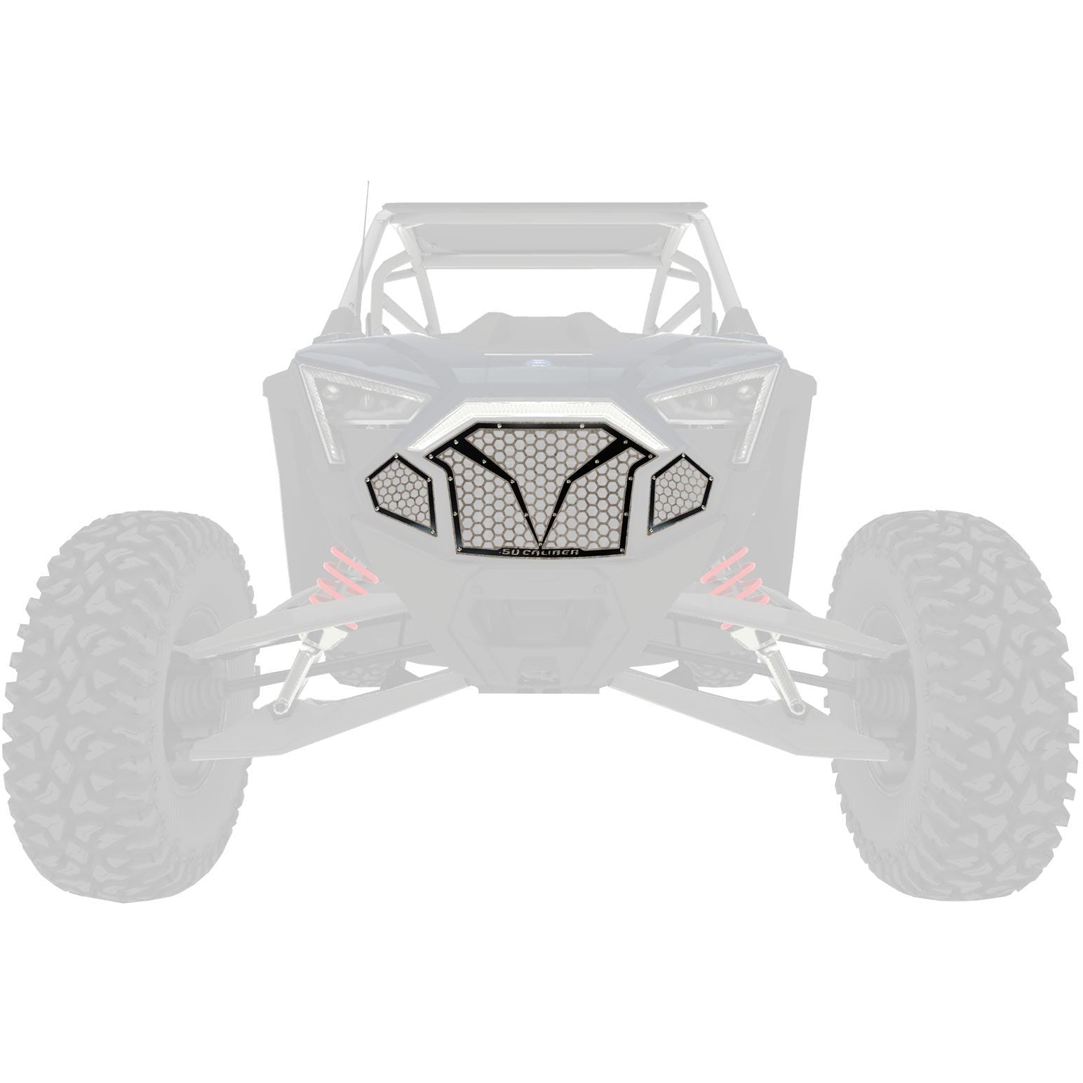 Photo of Polaris RZR Pro R / Turbo R 3-Piece Front Grille Kit by 50 Caliber Racing - Premium Grilles for UTVs / Side by Sides