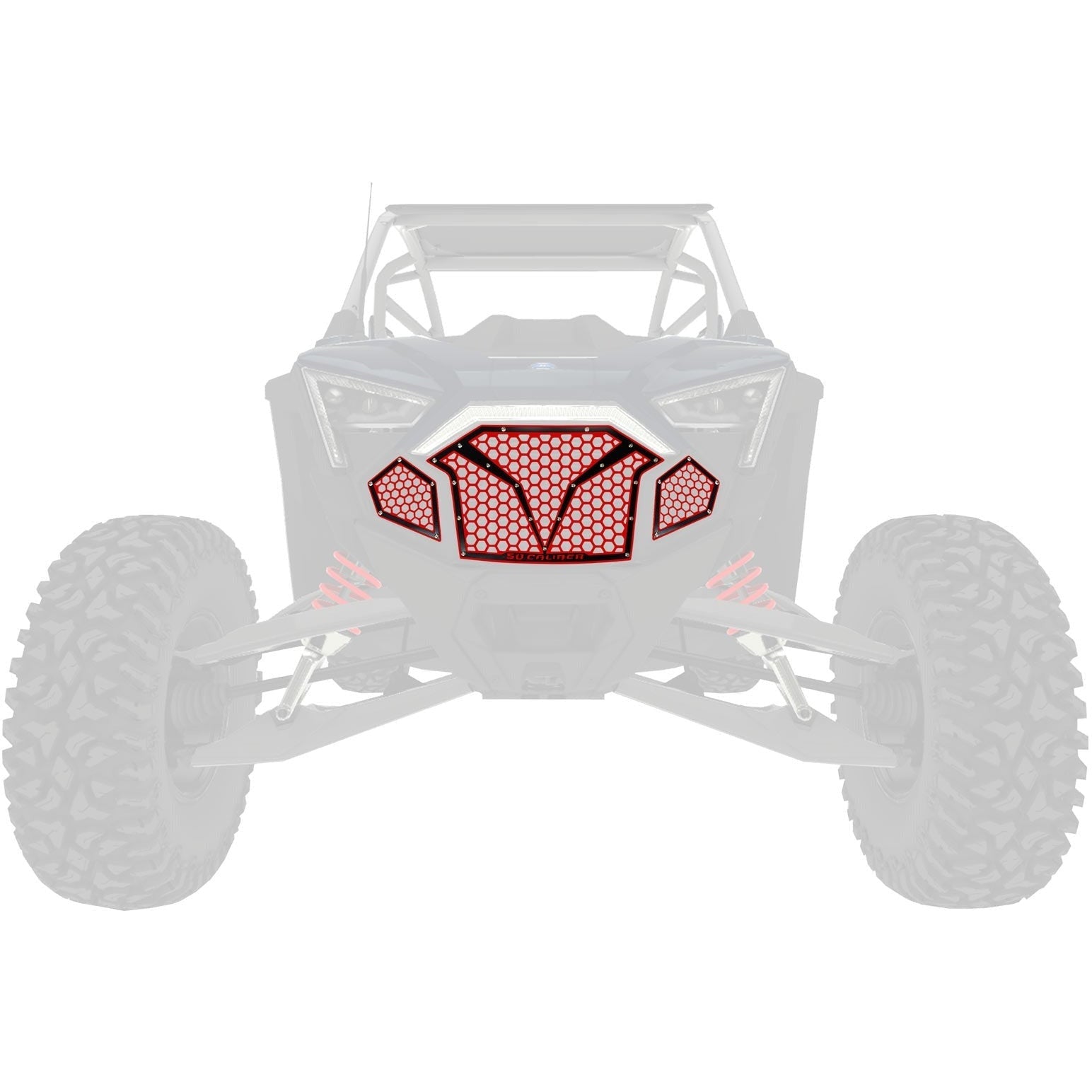 Photo of Polaris RZR Pro R / Turbo R 3-Piece Front Grille Kit by 50 Caliber Racing - Premium Grilles for UTVs / Side by Sides