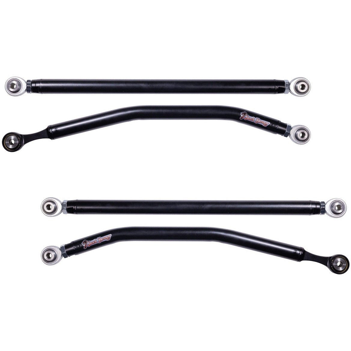 Photo of Polaris RZR Pro R / Turbo R Chromoly Radius Rod Kit by Shock Therapy - Premium Radius Rods & Plates for UTVs / Side by Sides