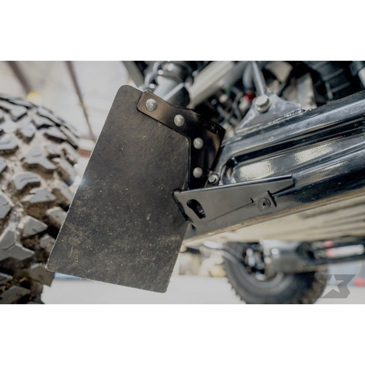 Photo of Polaris RZR Pro R Mud Flap Brackets by S3 Powersports - Premium Body for UTVs / Side by Sides