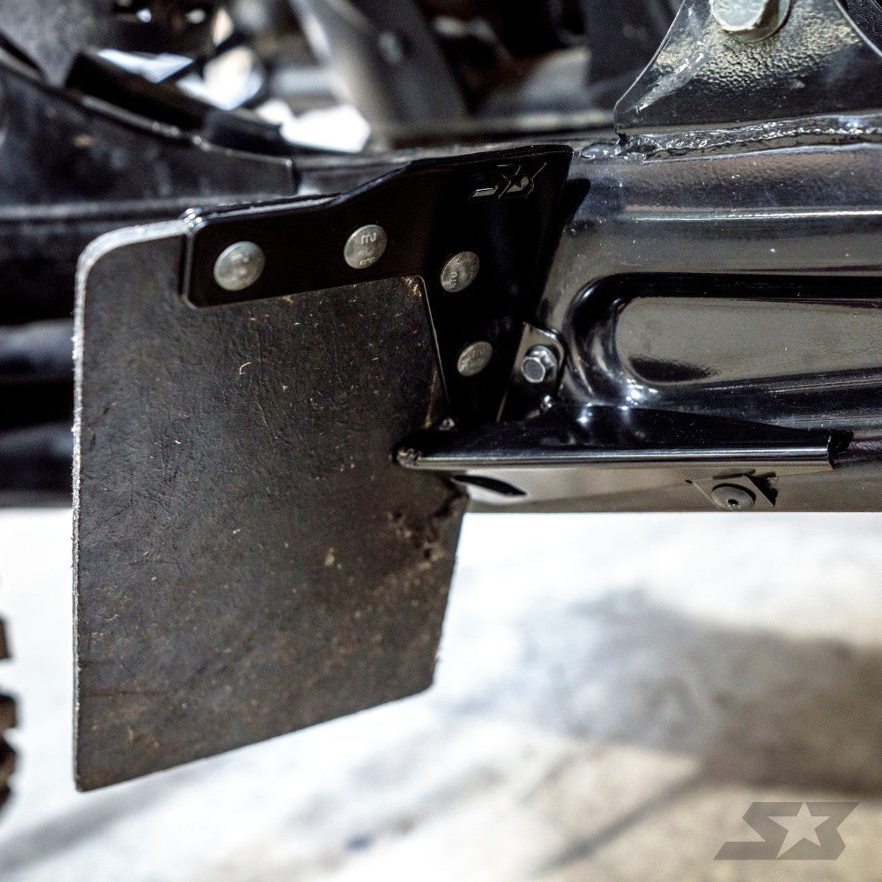 Photo of Polaris RZR Pro R Mud Flap Brackets by S3 Powersports - Premium Body for UTVs / Side by Sides