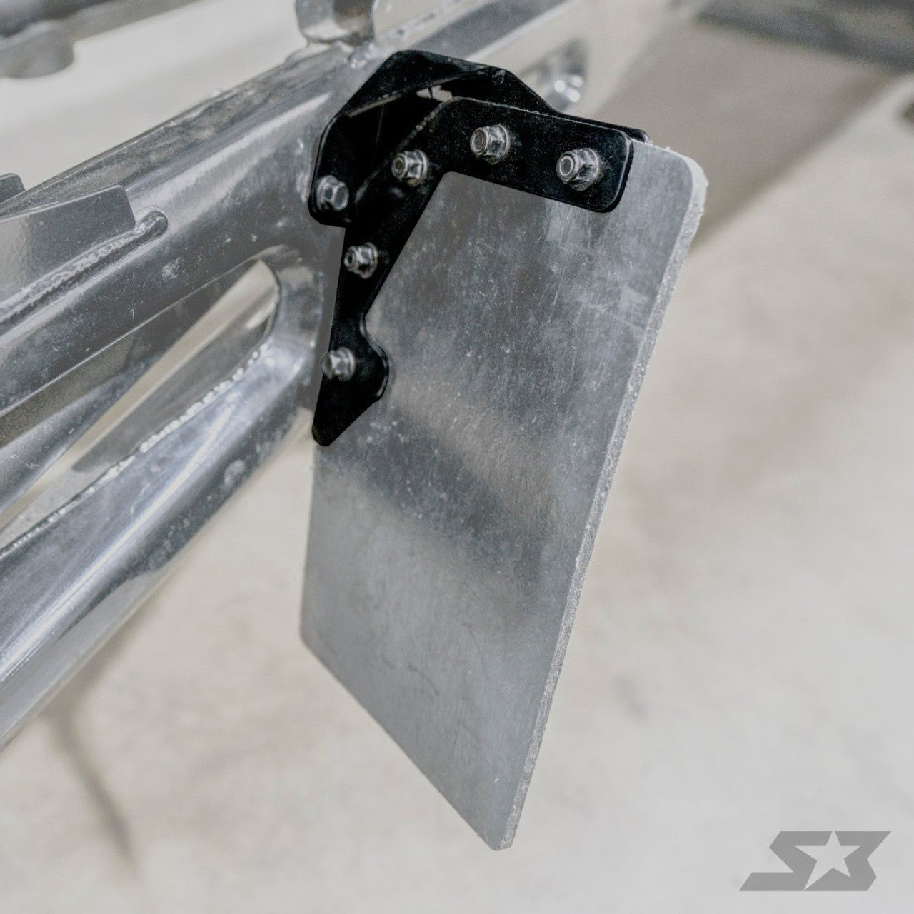 Photo of Polaris RZR Pro R Mud Flap Brackets by S3 Powersports - Premium Body for UTVs / Side by Sides