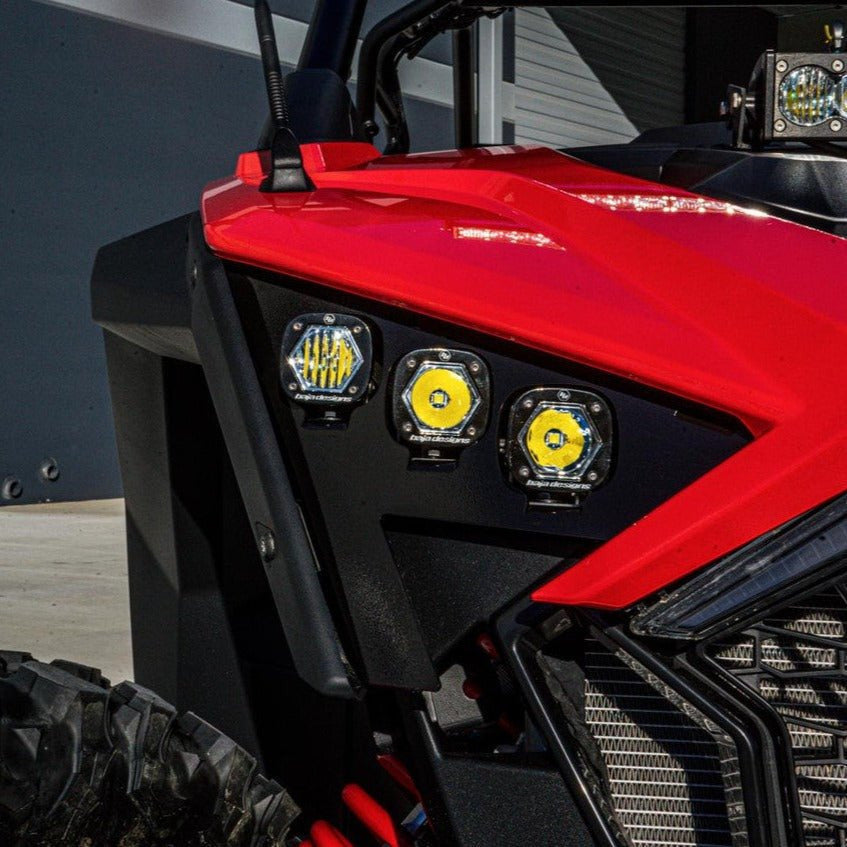 Photo of Polaris RZR Pro / Turbo R S1 Triple LED Headlight Kit by Baja Designs - Premium Head Lights for UTVs / Side by Sides