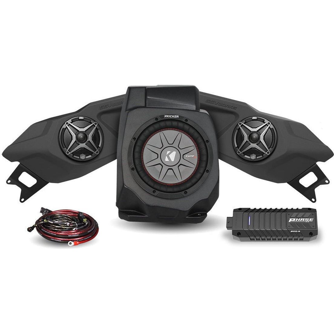 Photo of Polaris RZR Pro / Turbo R Ride Command 3-Speaker Audio System by SSV Works - Premium Audio for UTVs / Side by Sides