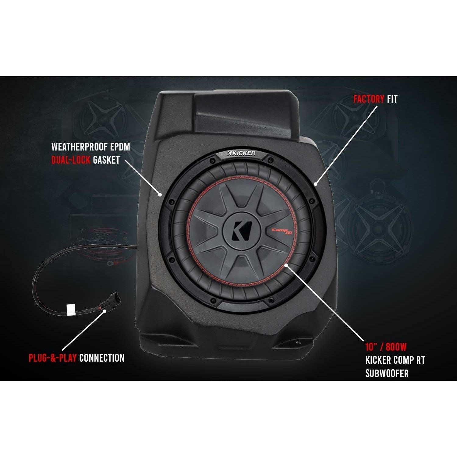 Photo of Polaris RZR Pro / Turbo R Ride Command 3-Speaker Audio System by SSV Works - Premium Audio for UTVs / Side by Sides