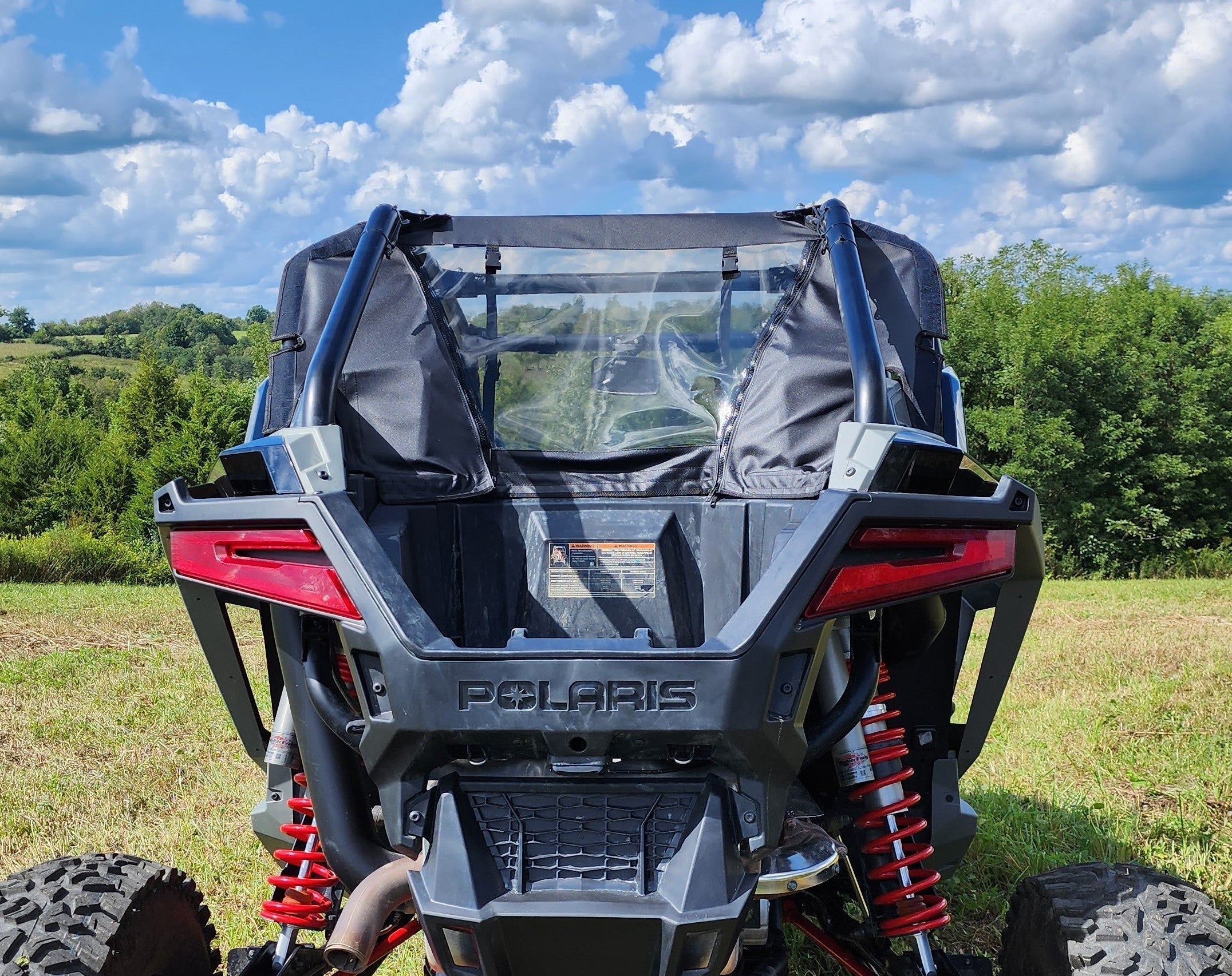 Photo of Polaris RZR Pro XP 4/Turbo R 4 - Soft Back Panel by 3 Star UTV - Premium Windshields for UTVs / Side by Sides