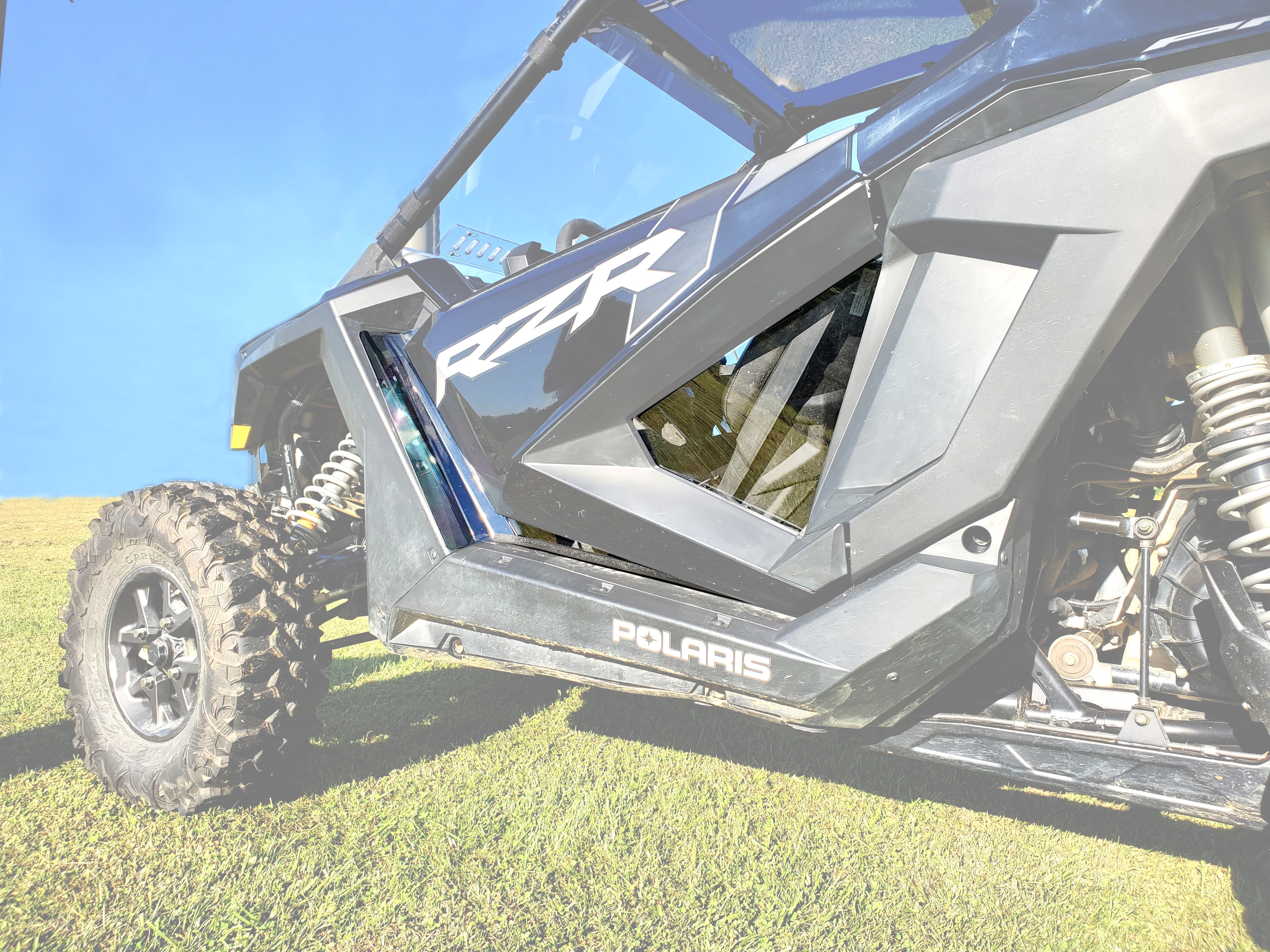 Photo of Polaris RZR PRO XP/Turbo R - Lexan Lower Door Inserts w/Tint Option by 3 Star UTV - Premium Windshields for UTVs / Side by Sides