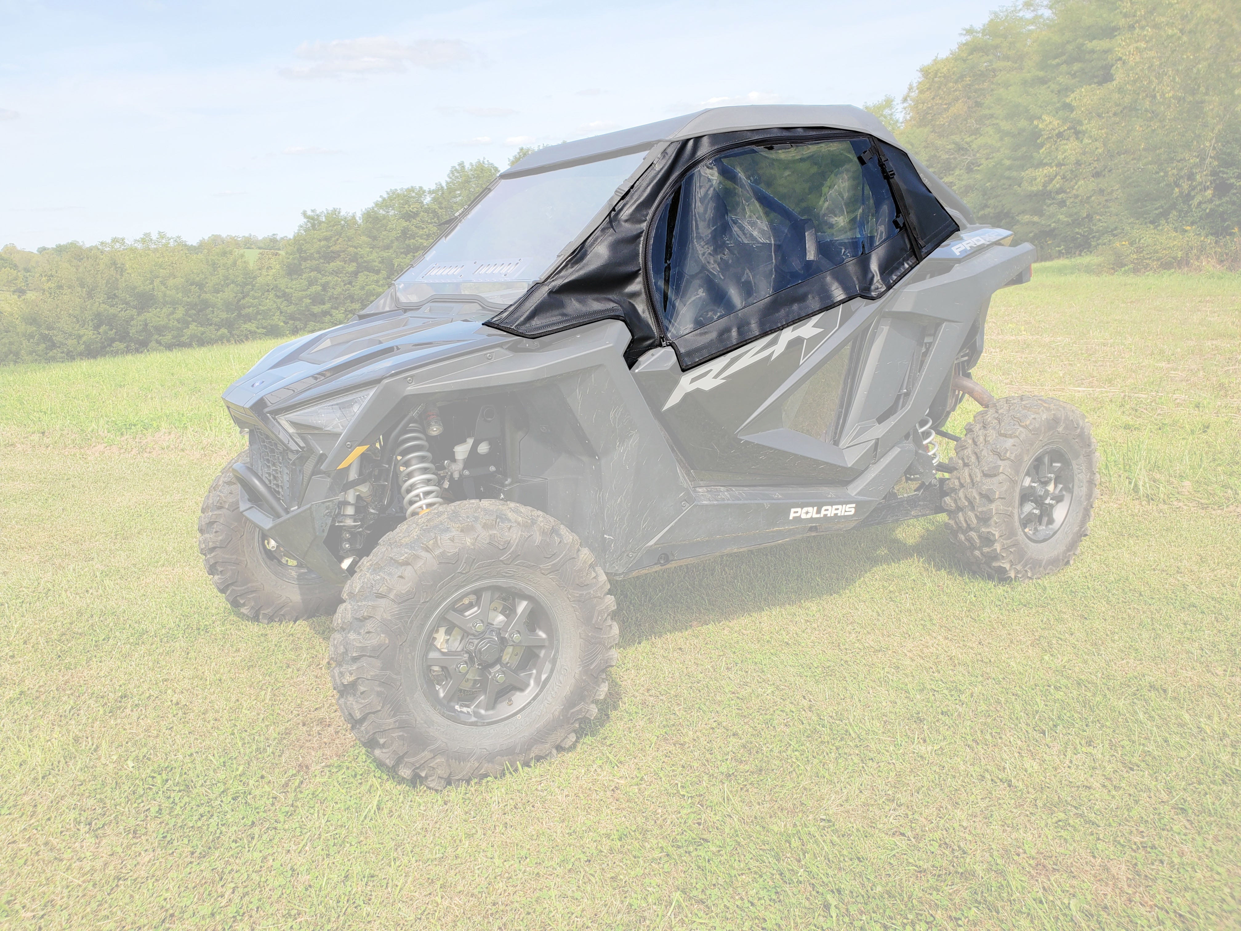 Photo of Polaris RZR PRO XP/Turbo R - Soft Doors by 3 Star UTV - Premium Windshields for UTVs / Side by Sides