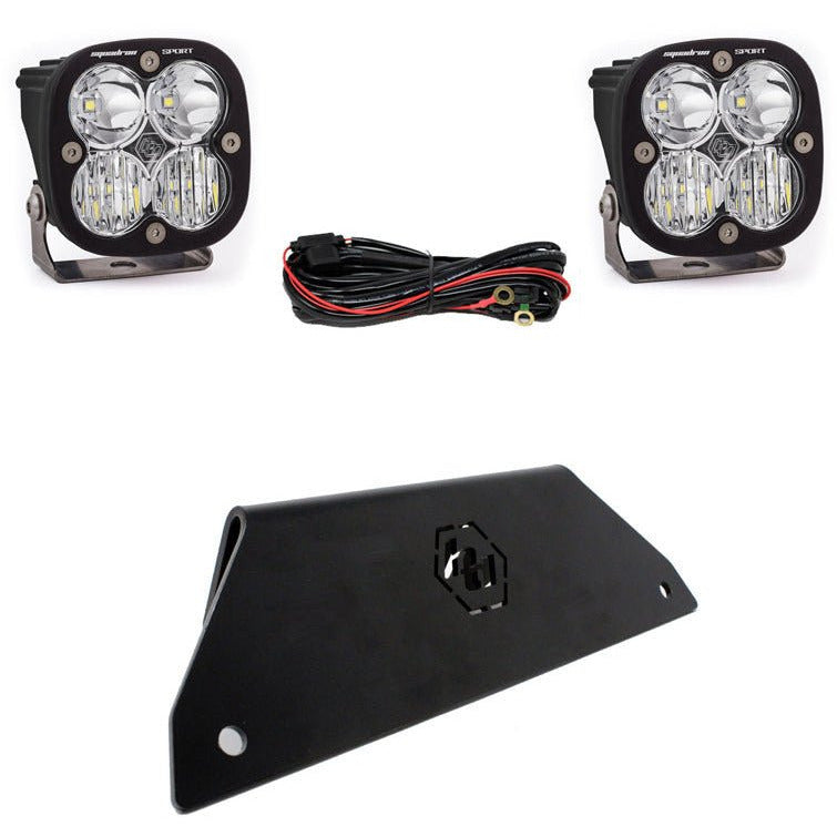 Photo of Polaris RZR Pro XP Squadron Sport Bumper Lower Mount Light Kit by Baja Designs - Premium Light Pods for UTVs / Side by Sides